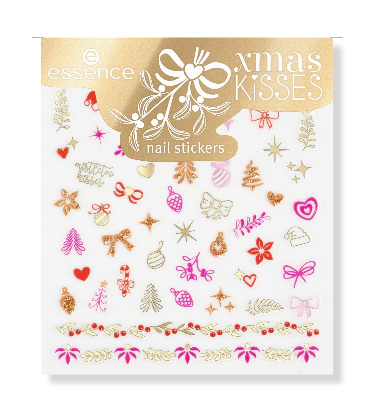 Essence XMAS Kisses Mistletoe Magic, Stick Around! Nail Stickers