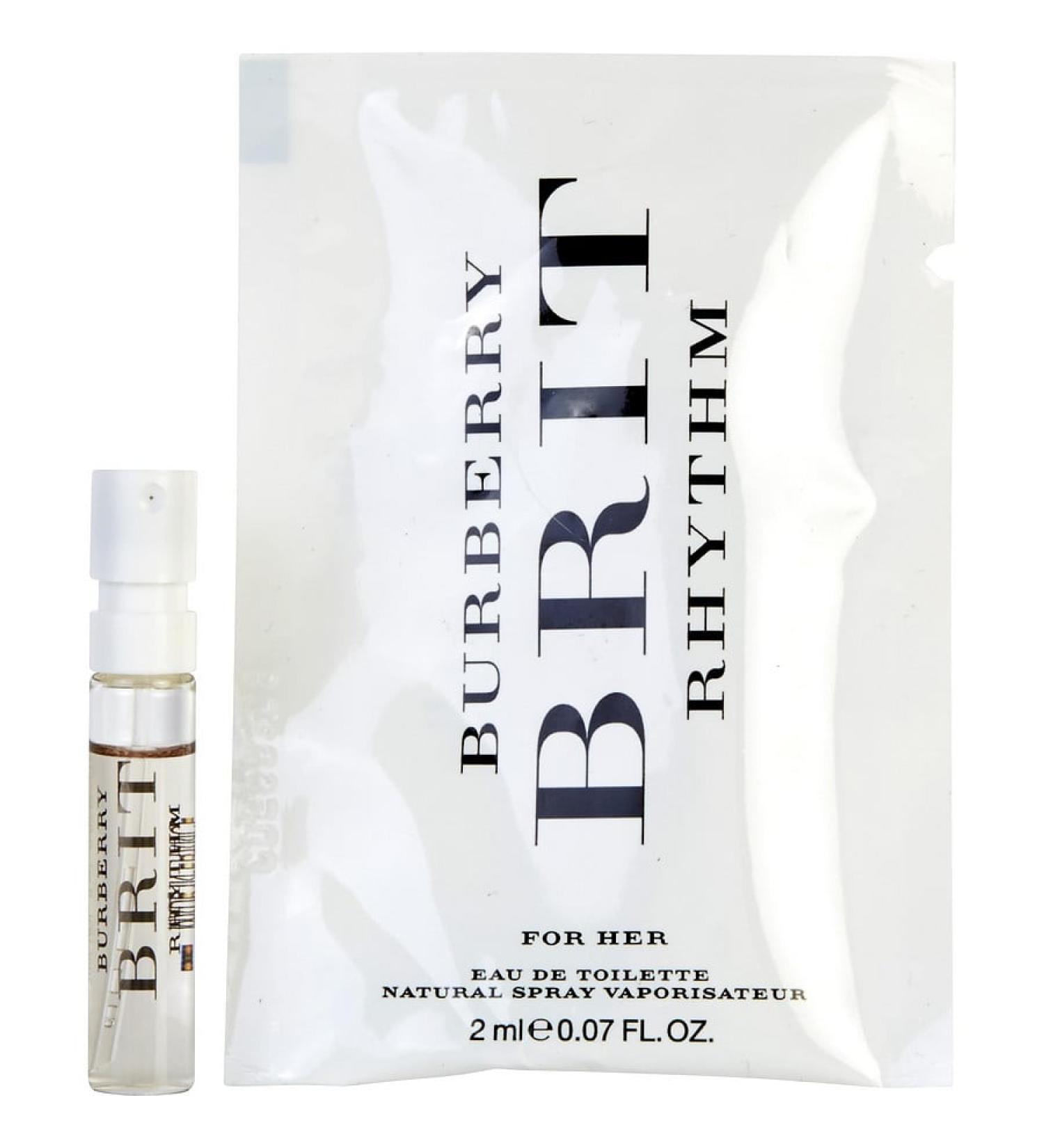 BURBERRY BRIT RHYTHM by Burberry - EDT SPRAY VIAL - WOMEN