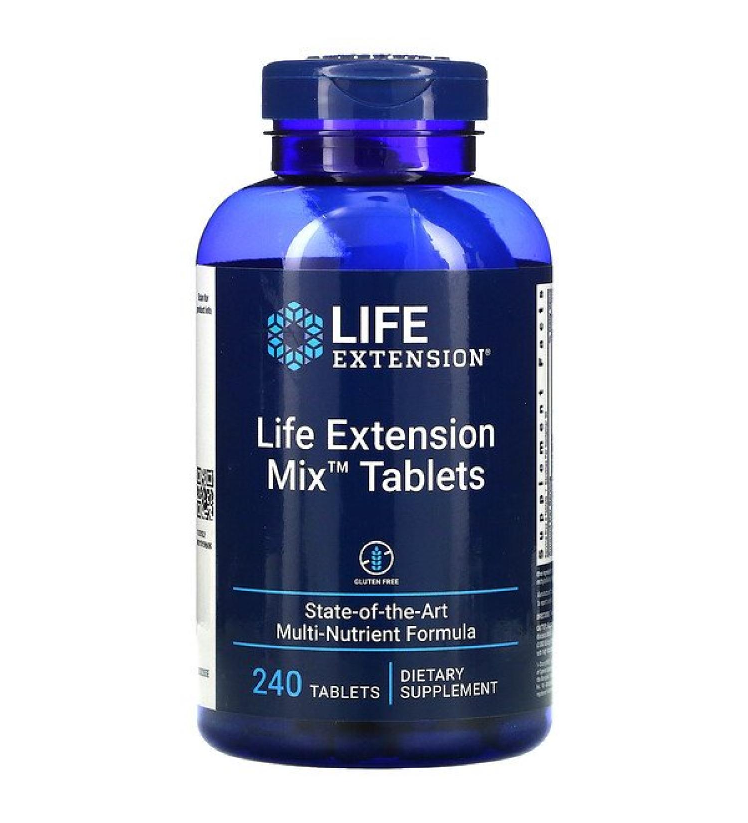 Life Extension Mix Tablets  240 Tablets