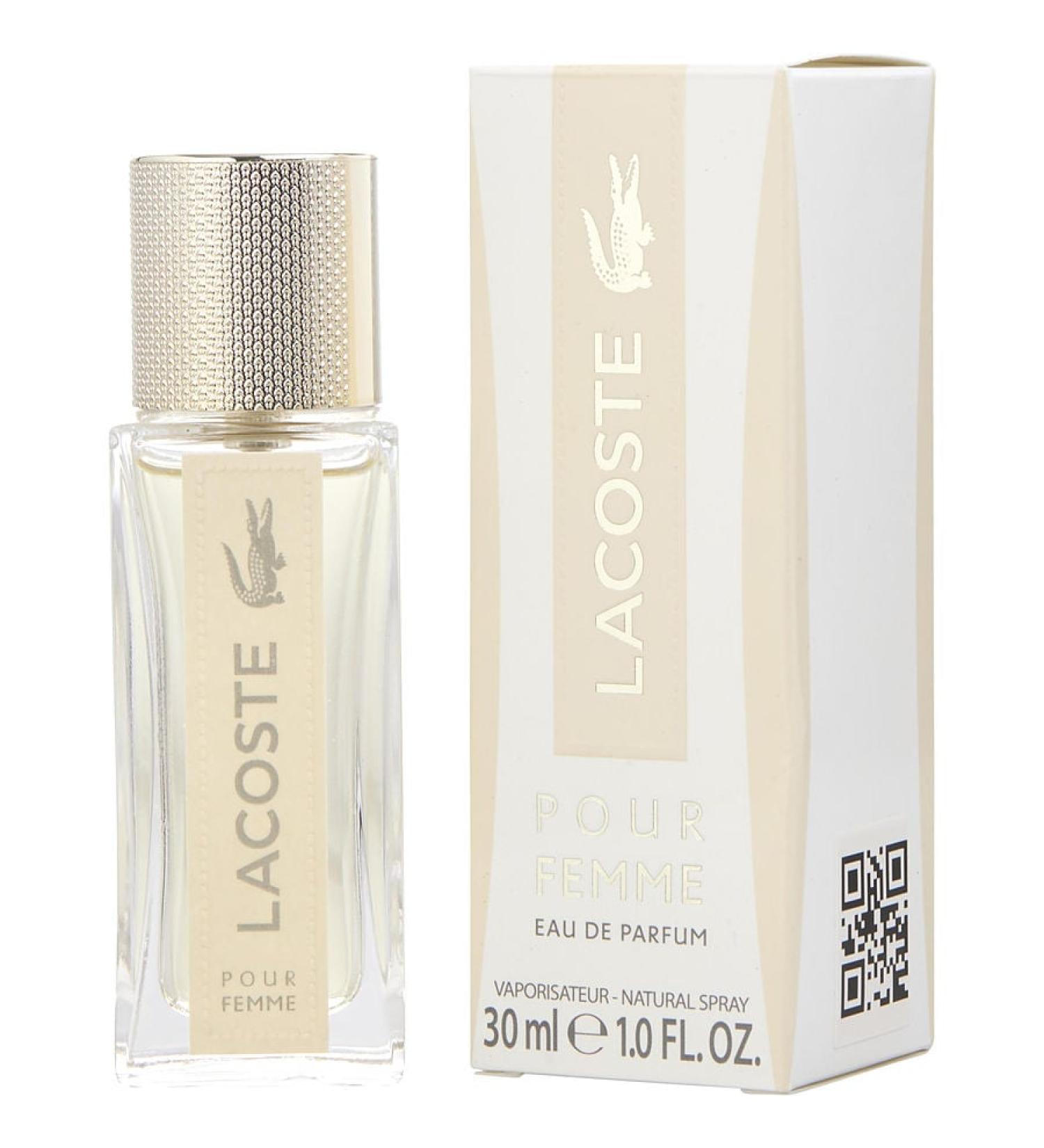LACOSTE POUR FEMME by Lacoste - EAU DE PARFUM SPRAY 1 OZ (NEW PACKAGING) - WOMEN