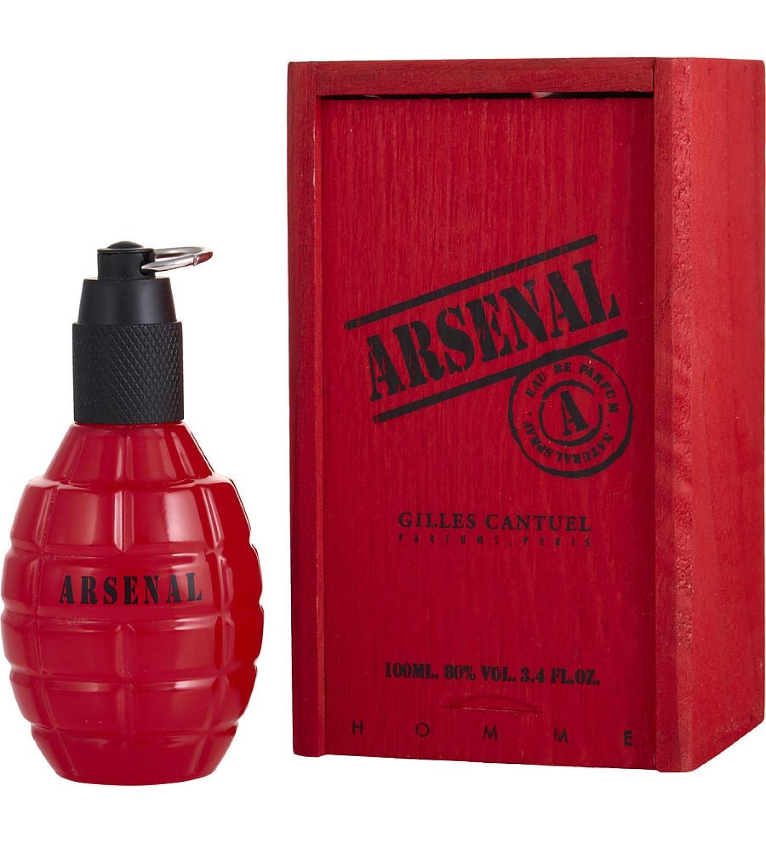 ARSENAL RED NEW by Gilles Cantuel - EAU DE PARFUM SPRAY 3.4 OZ - MEN