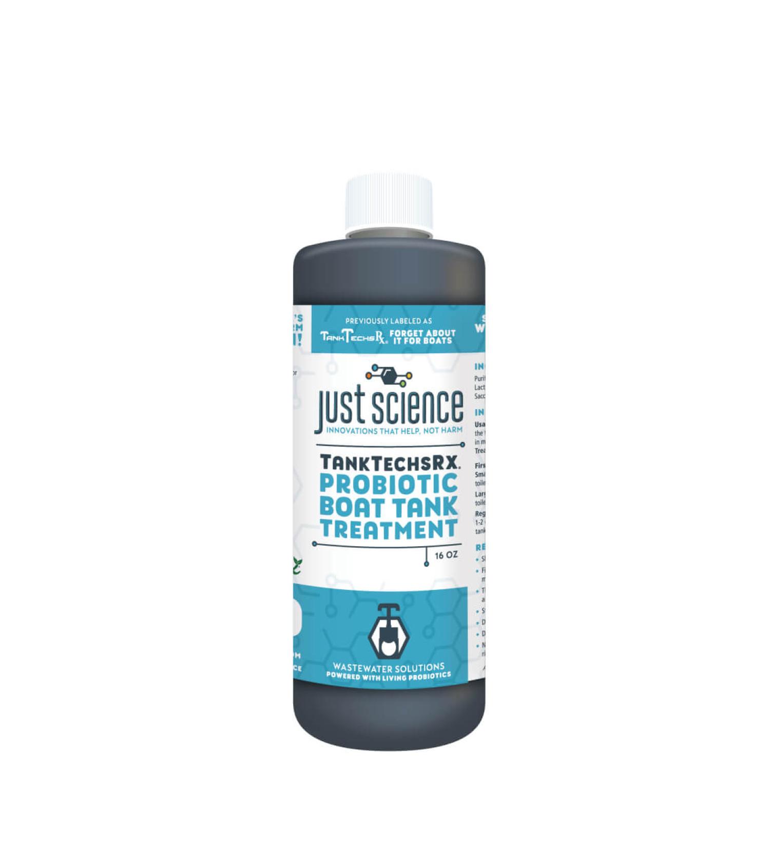 Just Science TankTechsRx Boat Tank Treatment - 16 Fl Oz.