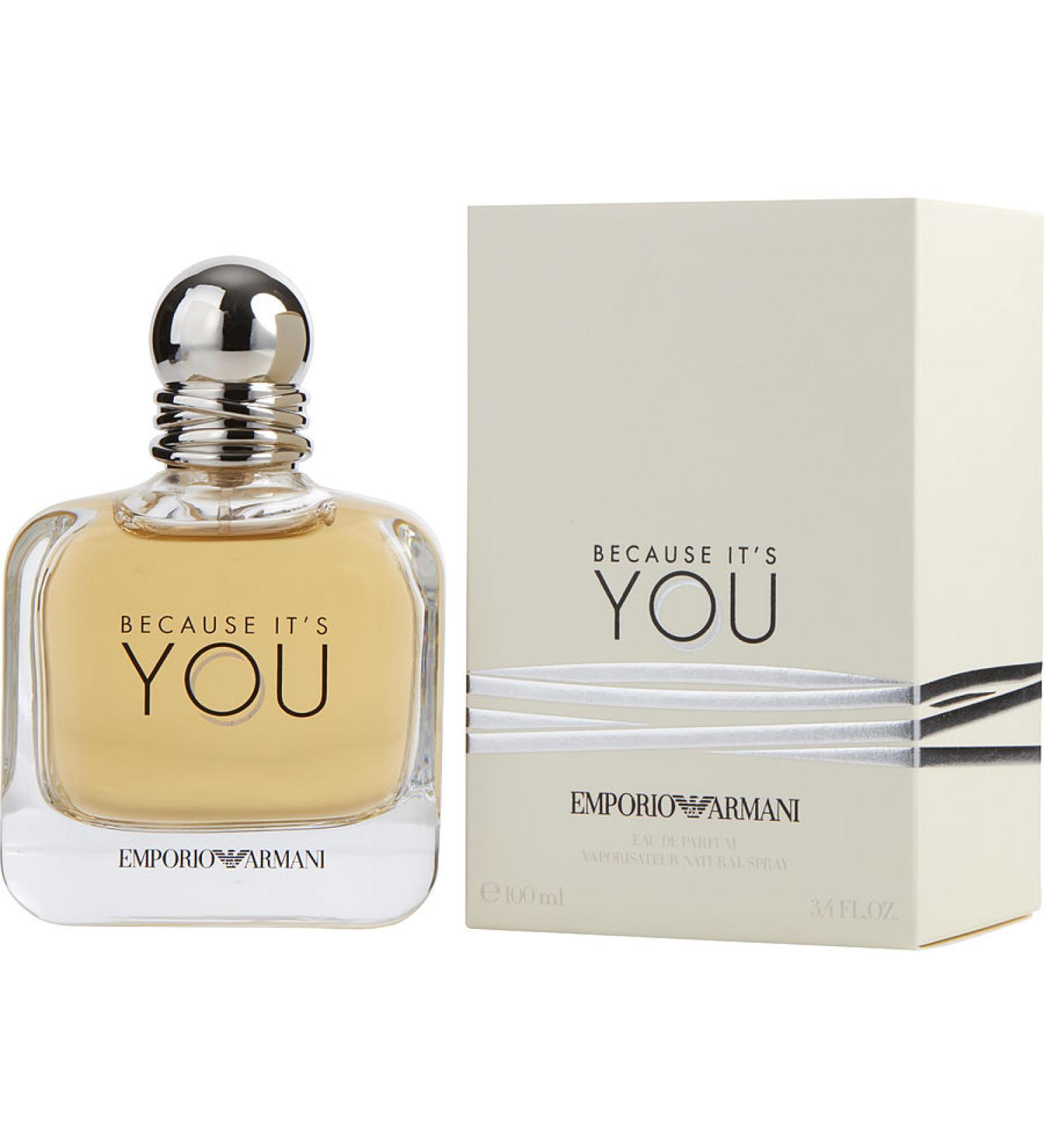 EMPORIO ARMANI BECAUSE IT'S YOU by Giorgio Armani - EAU DE PARFUM SPRAY 3.4 OZ - WOMEN