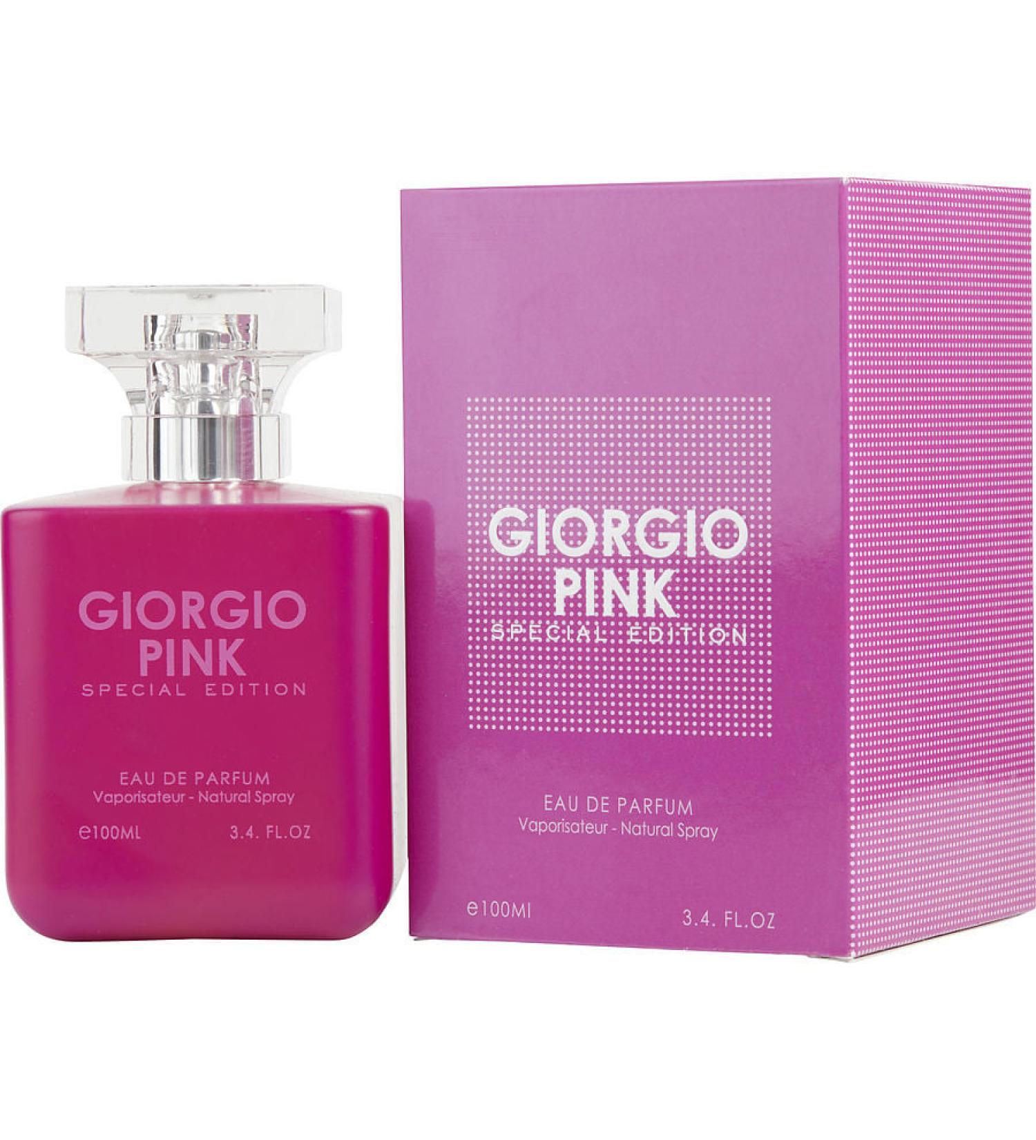 GIORGIO PINK by Giorgio Group - EAU DE PARFUM SPRAY 3.4 OZ (SPECIAL EDITION) - WOMEN