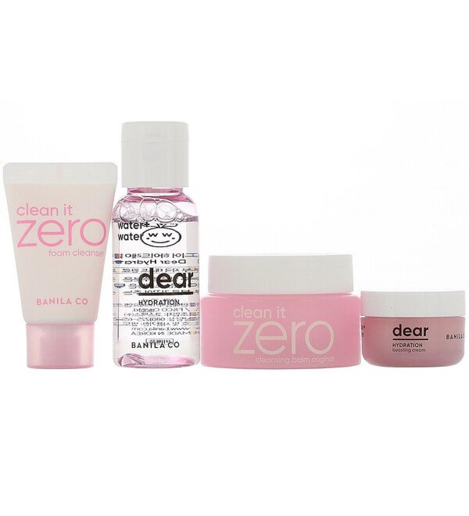 Banila Co. Dear Hydration Skin Care Starter Kit 4 Piece Kit