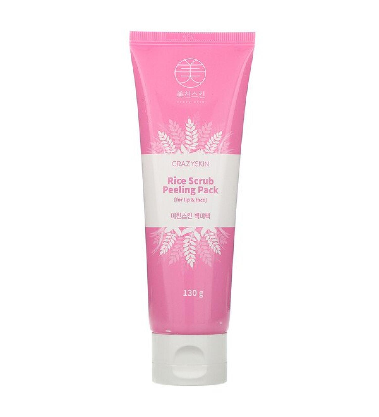 Crazy Skin Rice Scrub Peeling Pack 130 g