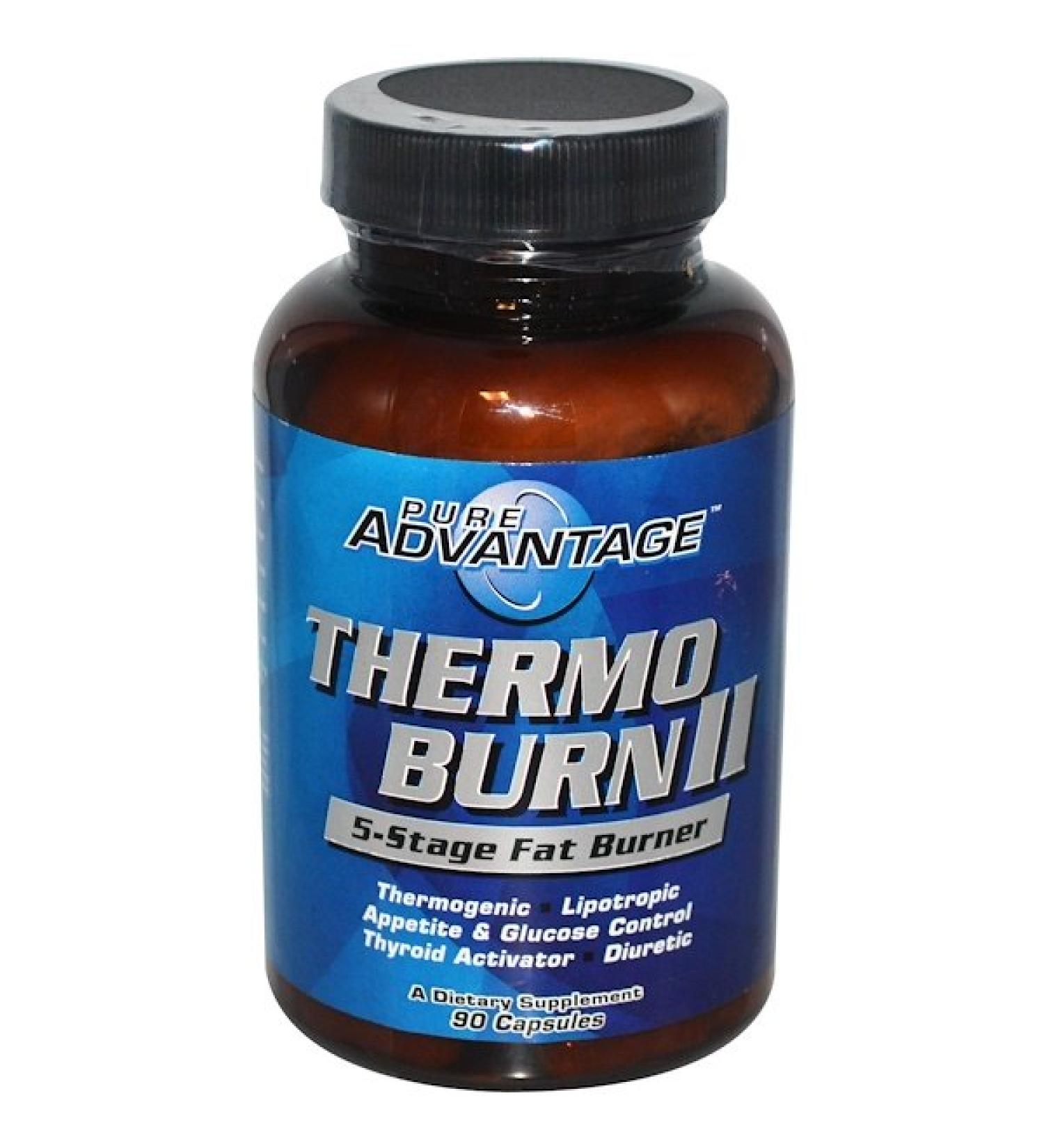 Pure Advantage Thermo Burn II 5-Stage Fat Burner 90 Capsules