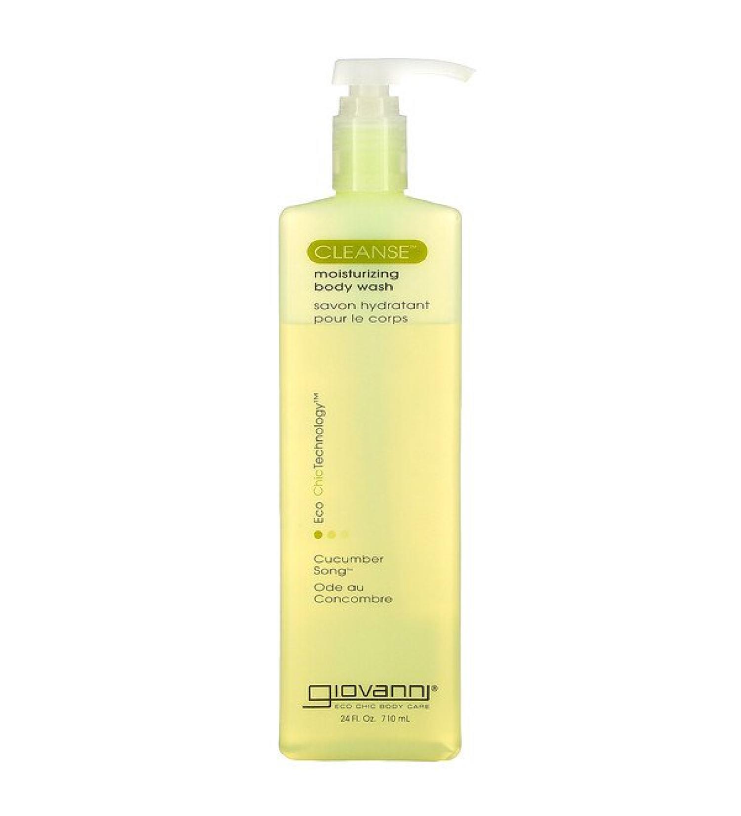 Giovanni Cleanse Moisturizing Body Wash Cucumber Song 24 fl oz (710 ml)