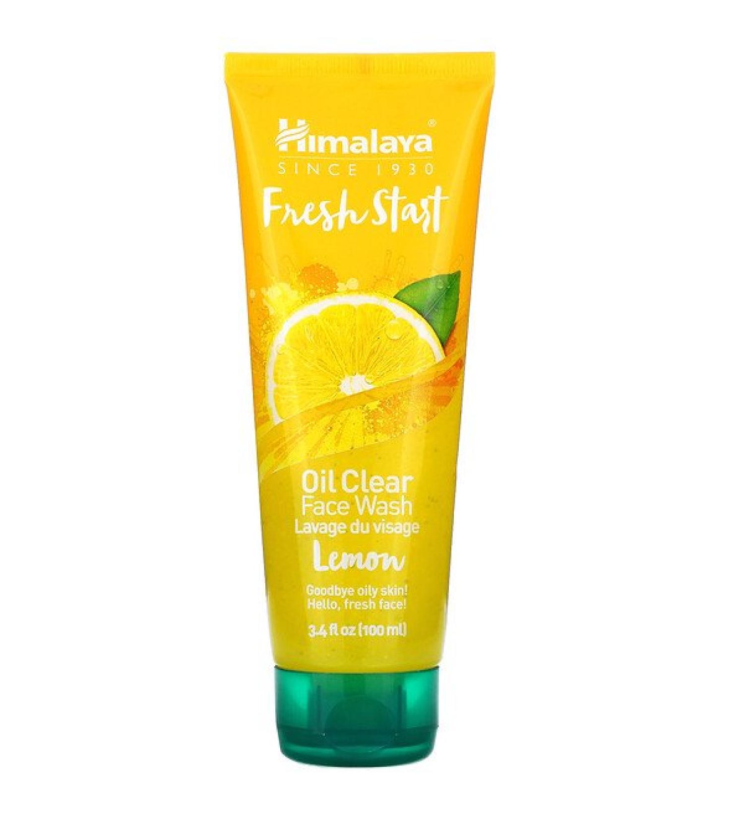 Himalaya Fresh Start Oil Clear Face Wash Lemon 3.4 fl oz (100 ml)