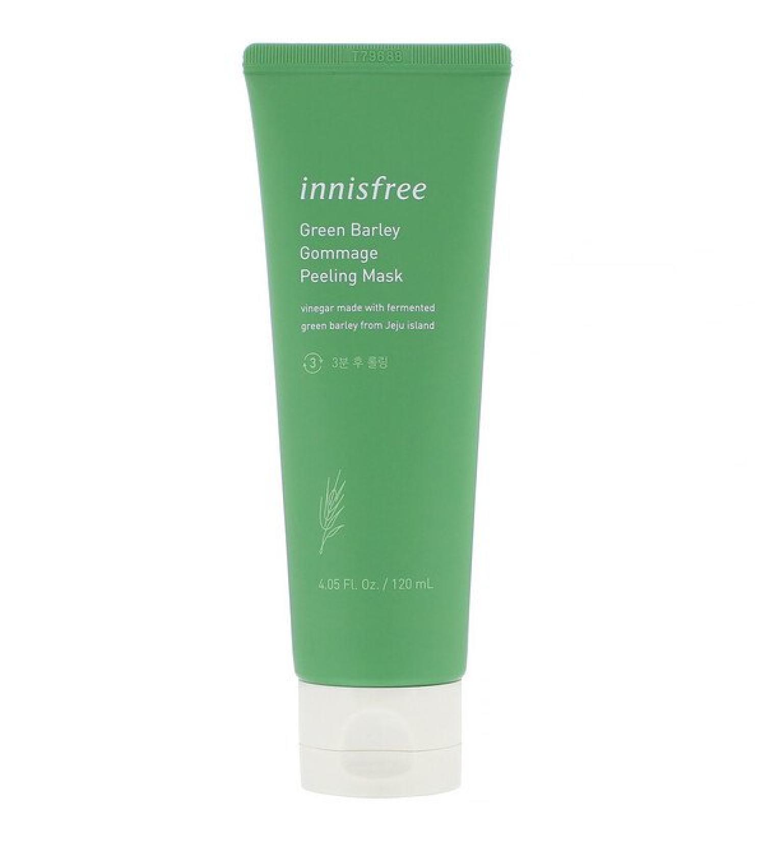 Innisfree Green Barley Gommage Peeling Beauty Mask 4.05 fl oz (120 ml)