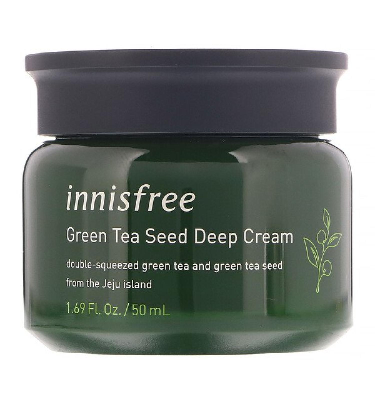 Innisfree Green Tea Seed Deep Cream 1.69 fl oz (50 ml)