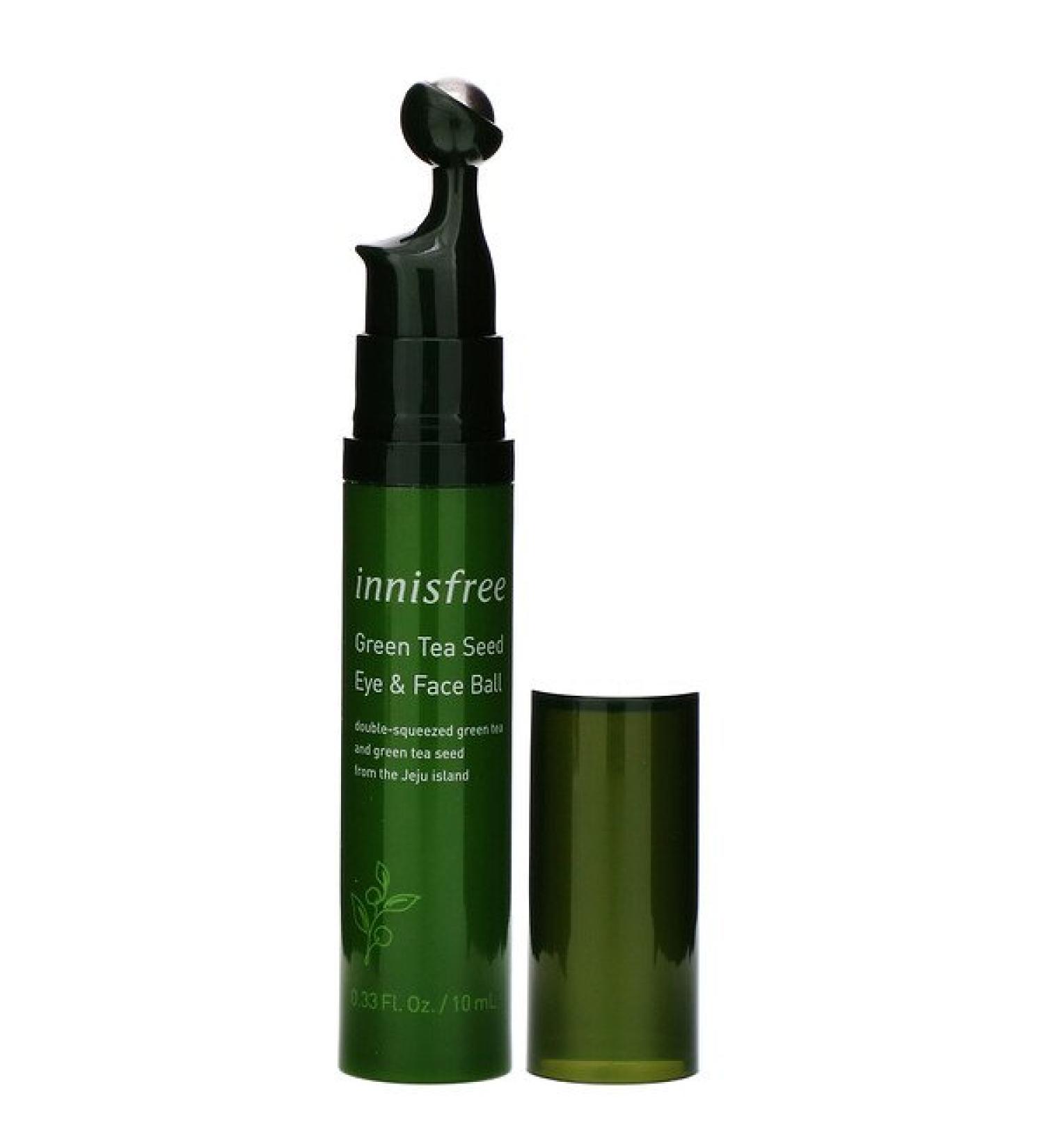 Innisfree Green Tea Seed Eye & Face Ball 0.33 fl oz (10 ml)