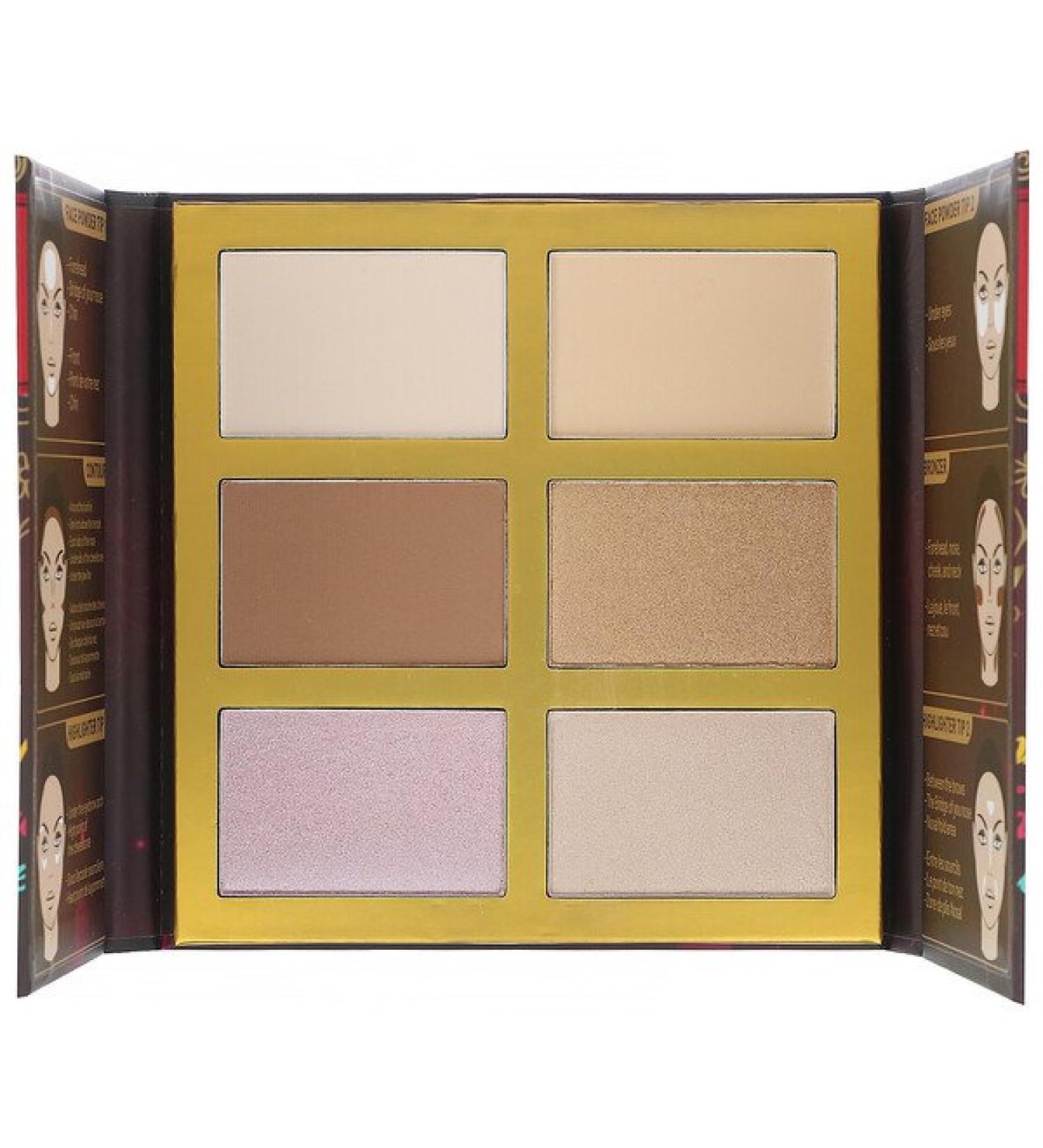 J.Cat Beauty Symphony Face Obsession Highlight Contour & Bronzer Palette SFO101 #1 Light/Medium 0.97 oz (27.5 g)