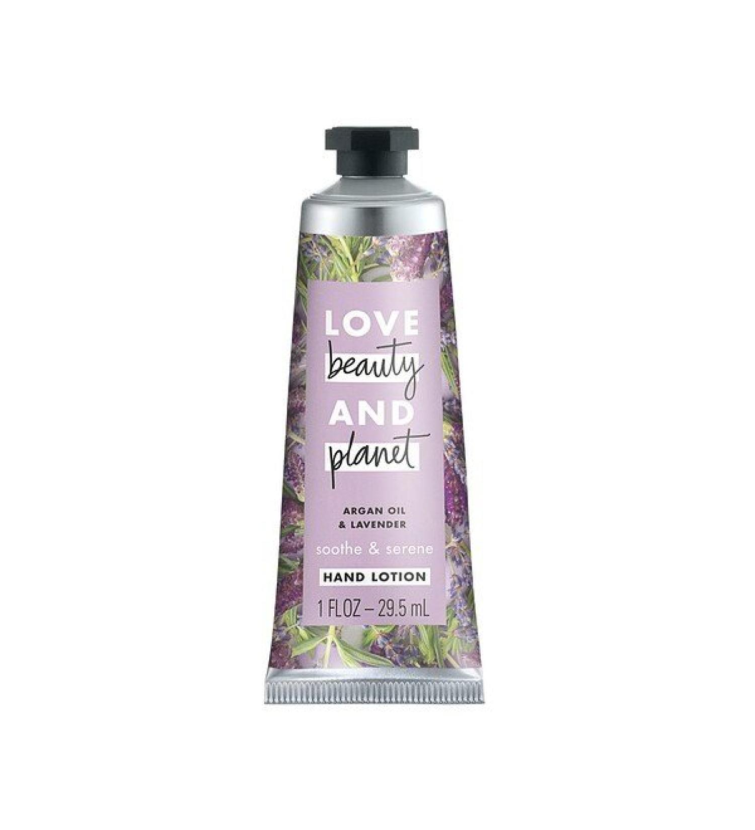 Love Beauty and Planet Soothe & Serene Hand Lotion Argan Oil & Lavender 1 fl oz (29.5 ml)
