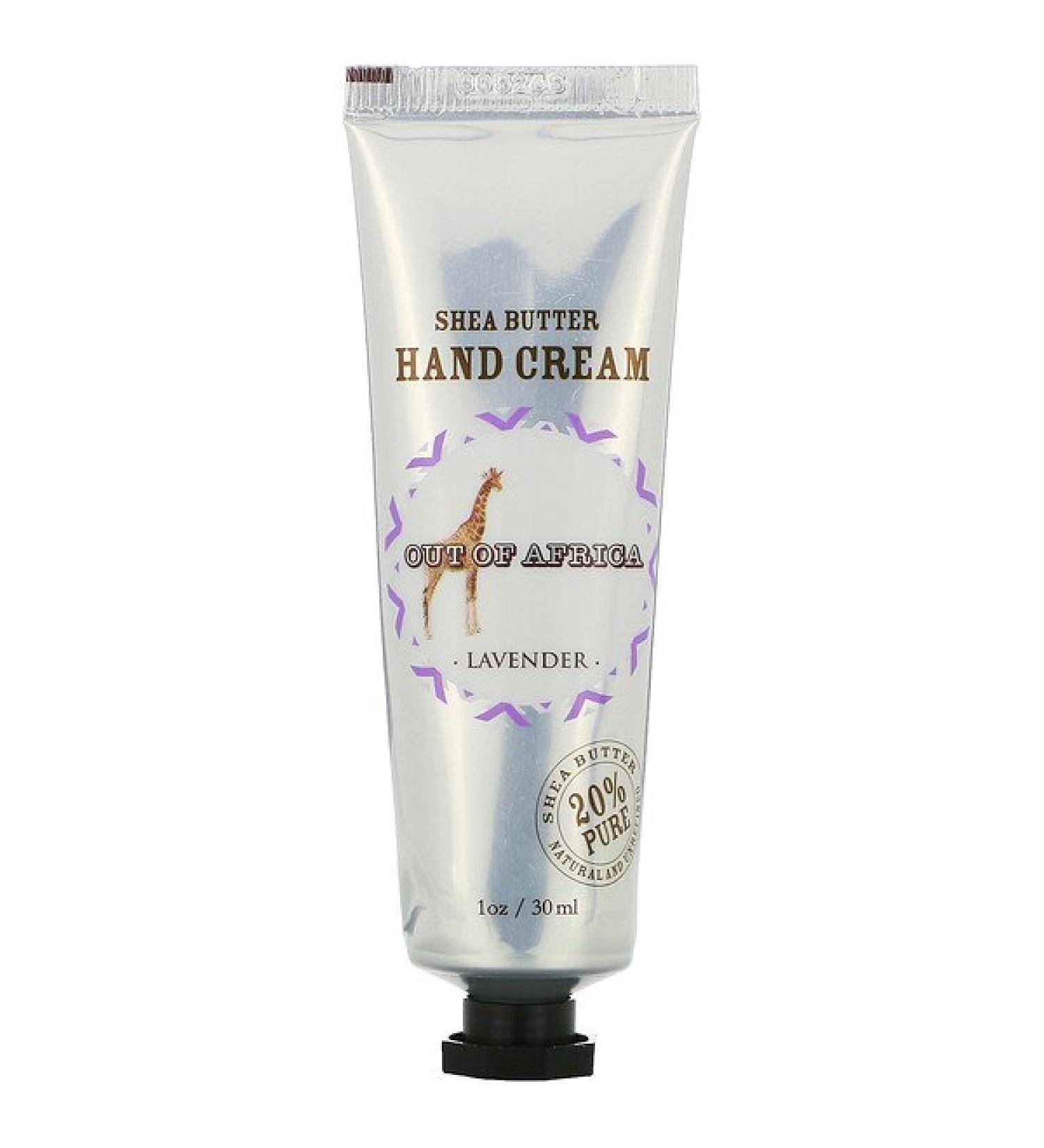 Out of Africa Shea Butter Hand Cream Lavender 1 oz (30 ml)