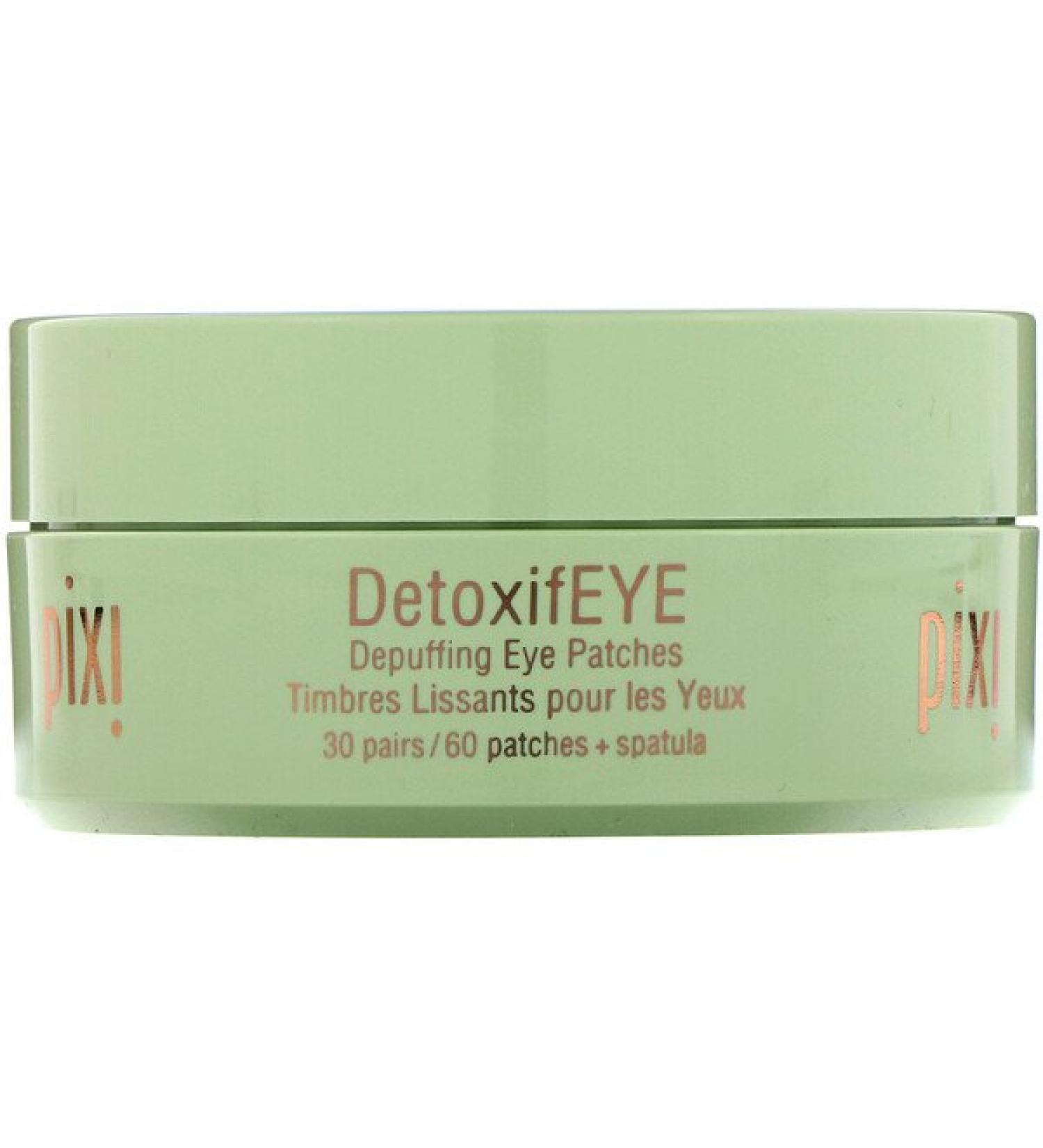 Pixi Beauty Skintreats DetoxifEye Depuffing Eye Patches 30 Pairs + Spatula