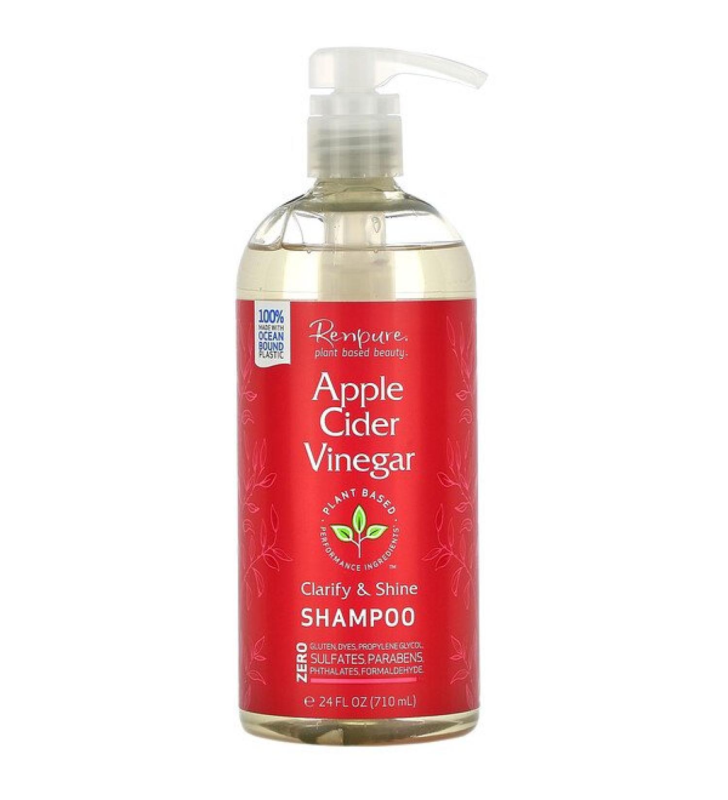 Renpure Apple Cider Vinegar Shampoo 24 fl oz (710 ml)