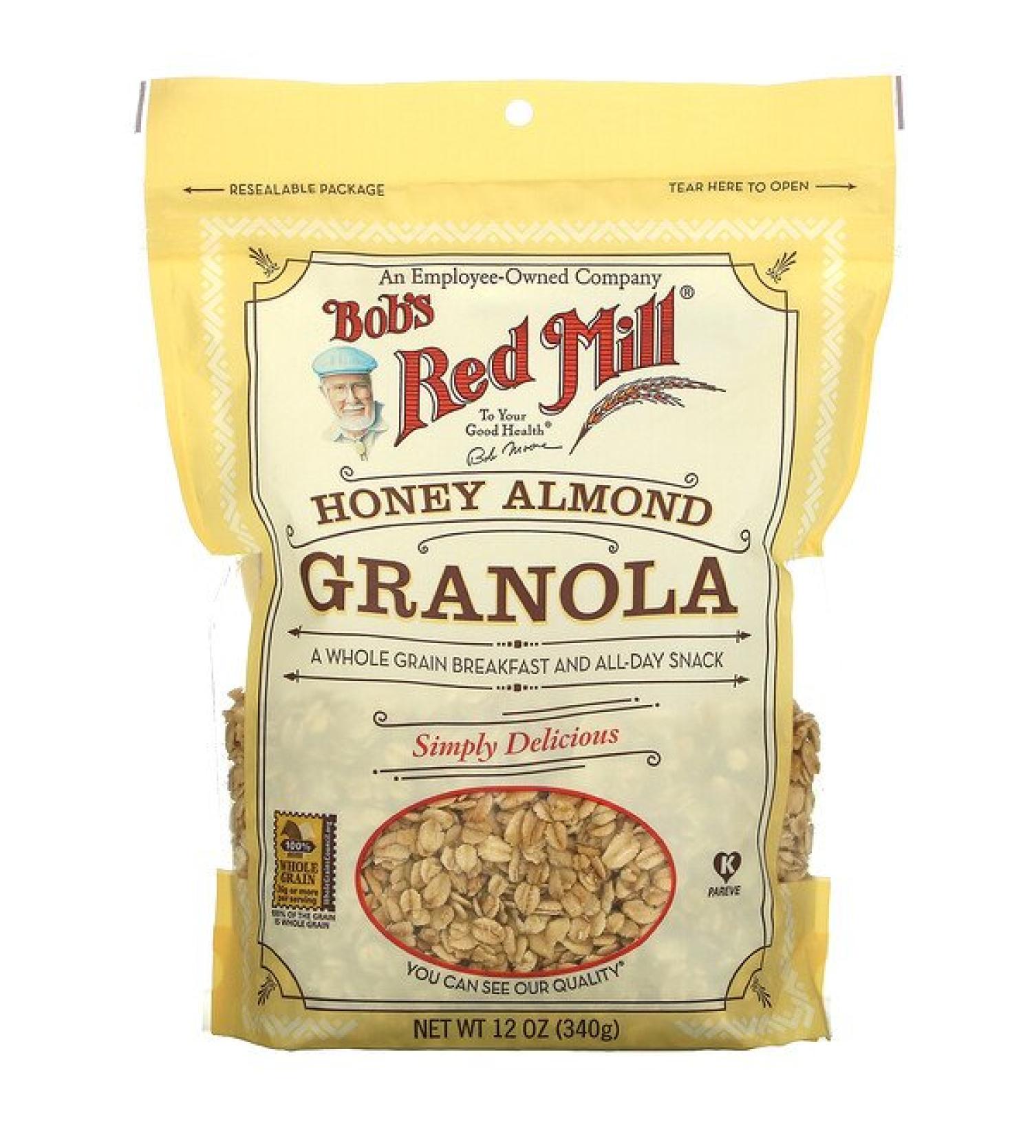 Bob's Red Mill Honey Almond Granola 12 oz ( 340 g)