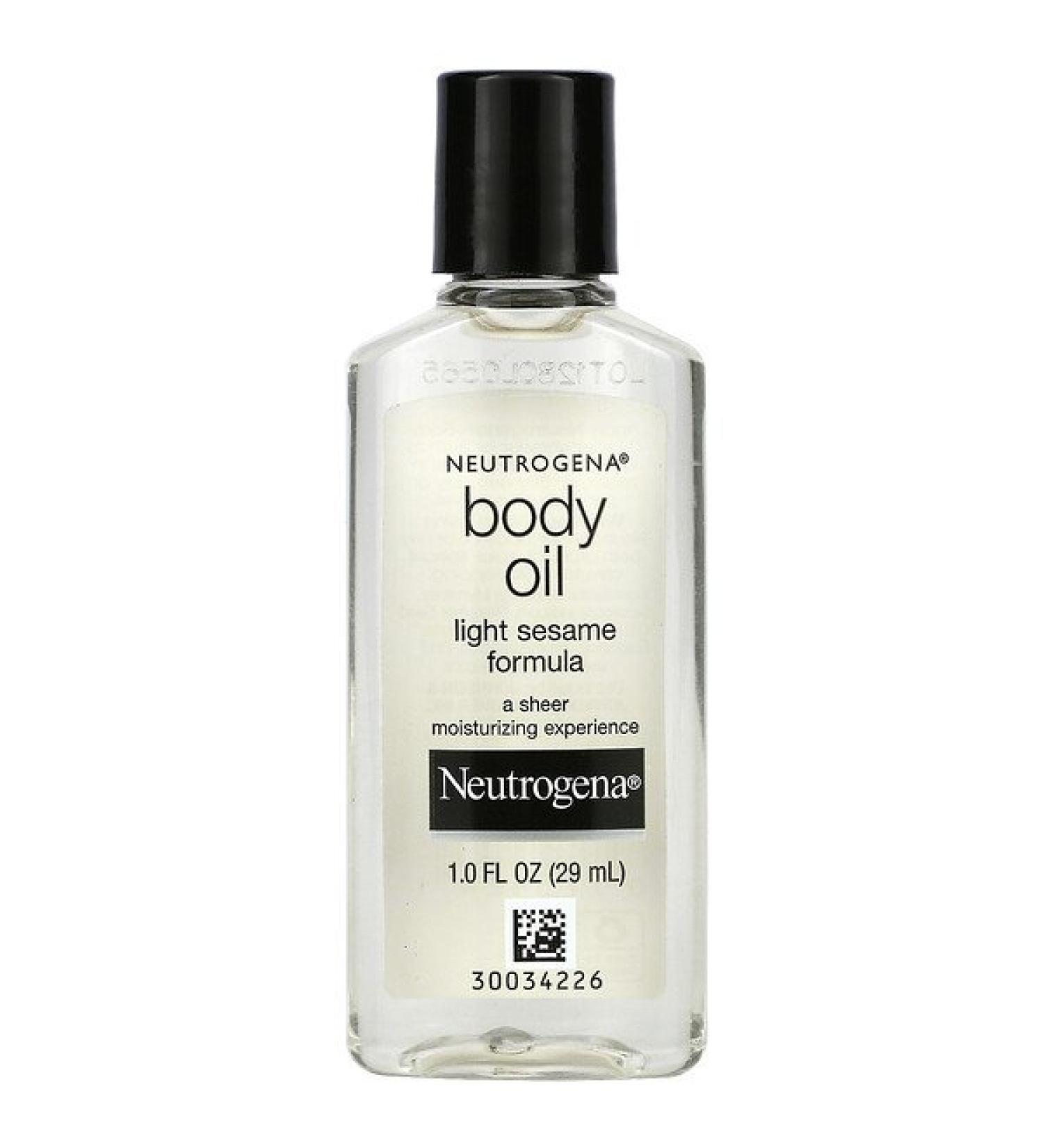 Neutrogena Body Oil Light Sesame Formula 1 fl oz (29 ml)