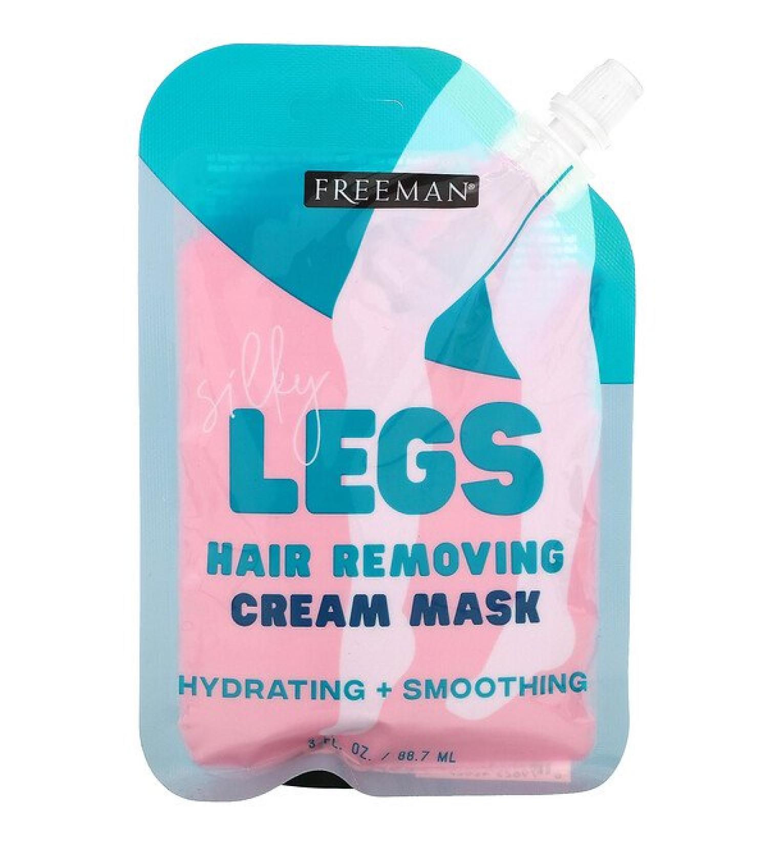 Freeman Beauty Silky Legs Hair Removing Cream Mask 3 fl oz (88.7 ml)