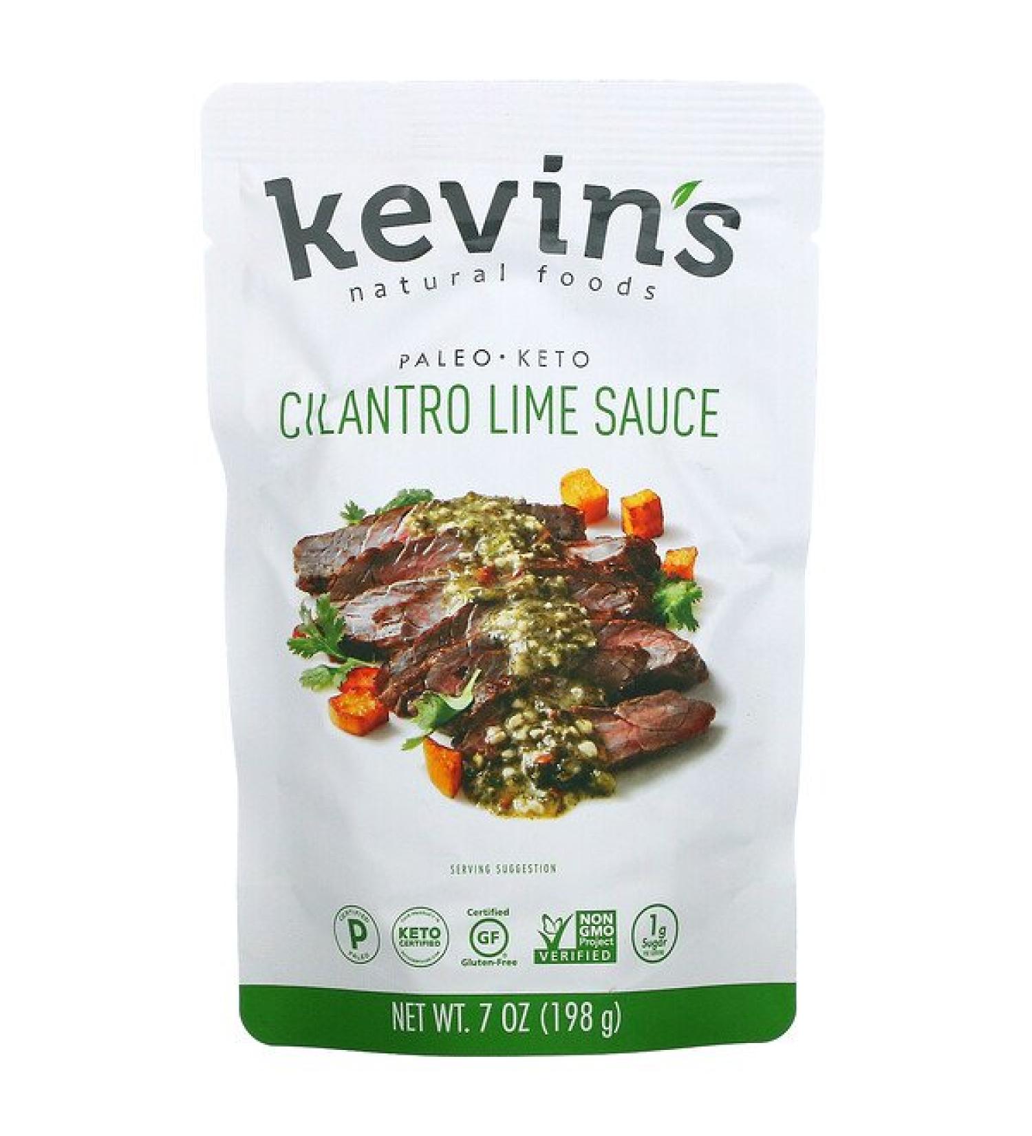 Kevin's Natural Foods Cilantro Lime Sauce 7 oz (198 g)
