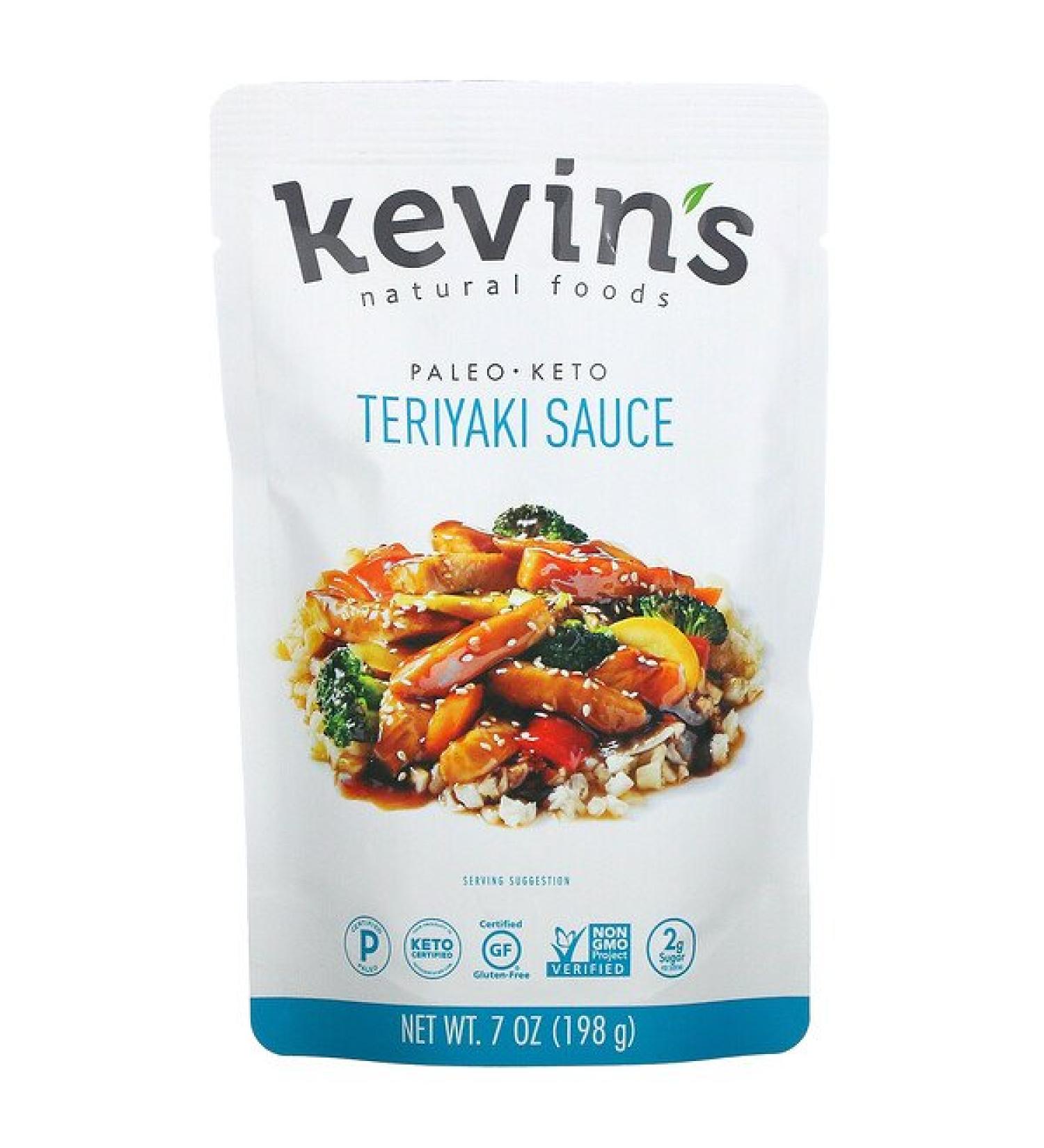 Kevin's Natural Foods Teriyaki Sauce 7 oz (198 g)