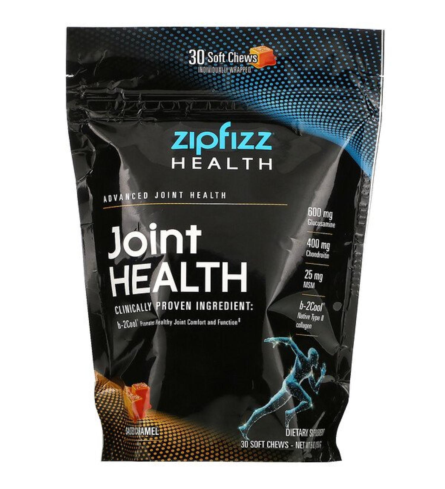 Zipfizz Joint Health Salted Caramel 30 Soft Chews