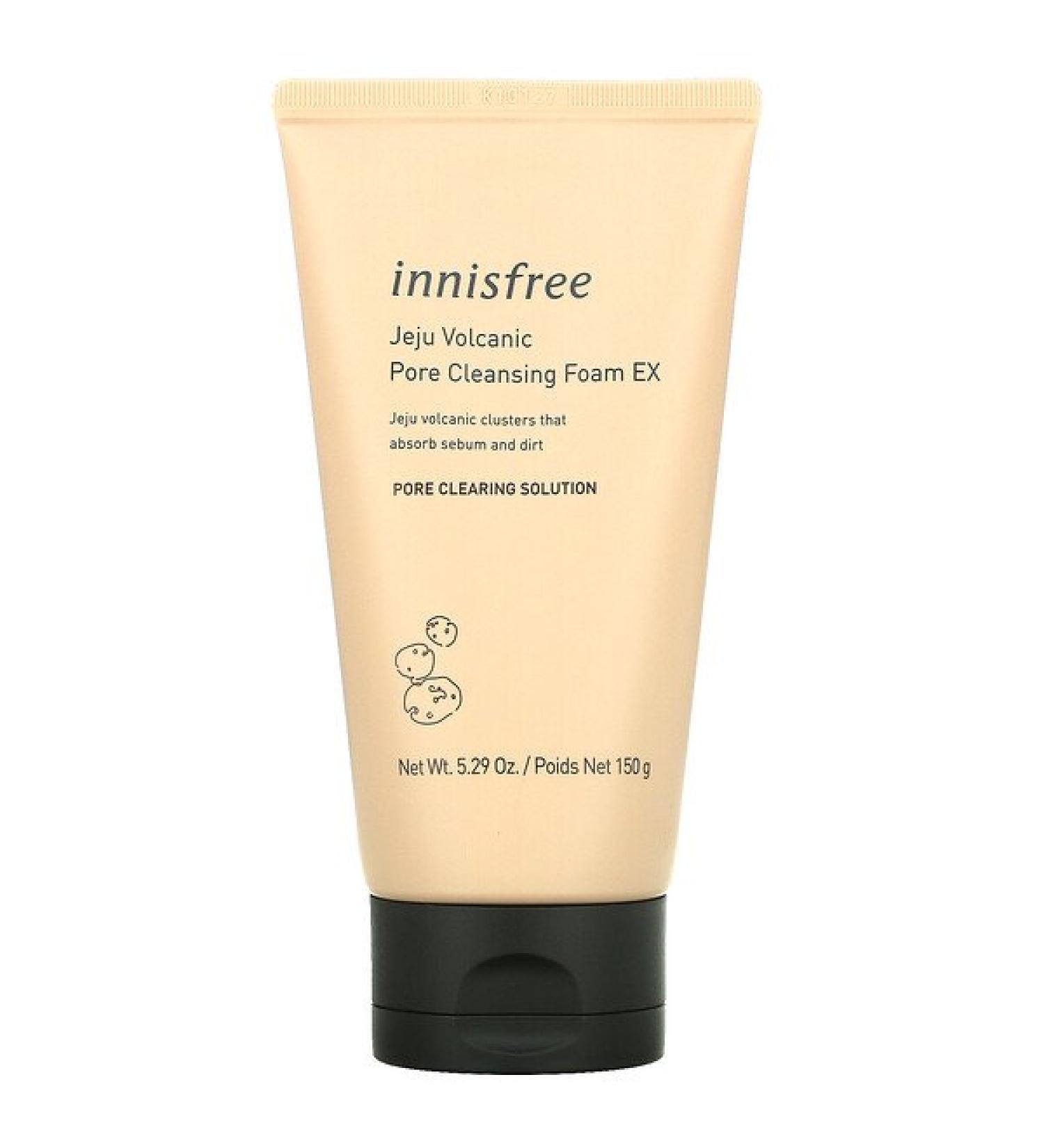 Innisfree Jeju Volcanic Pore Cleansing Foam EX 5.29 oz (150 g)