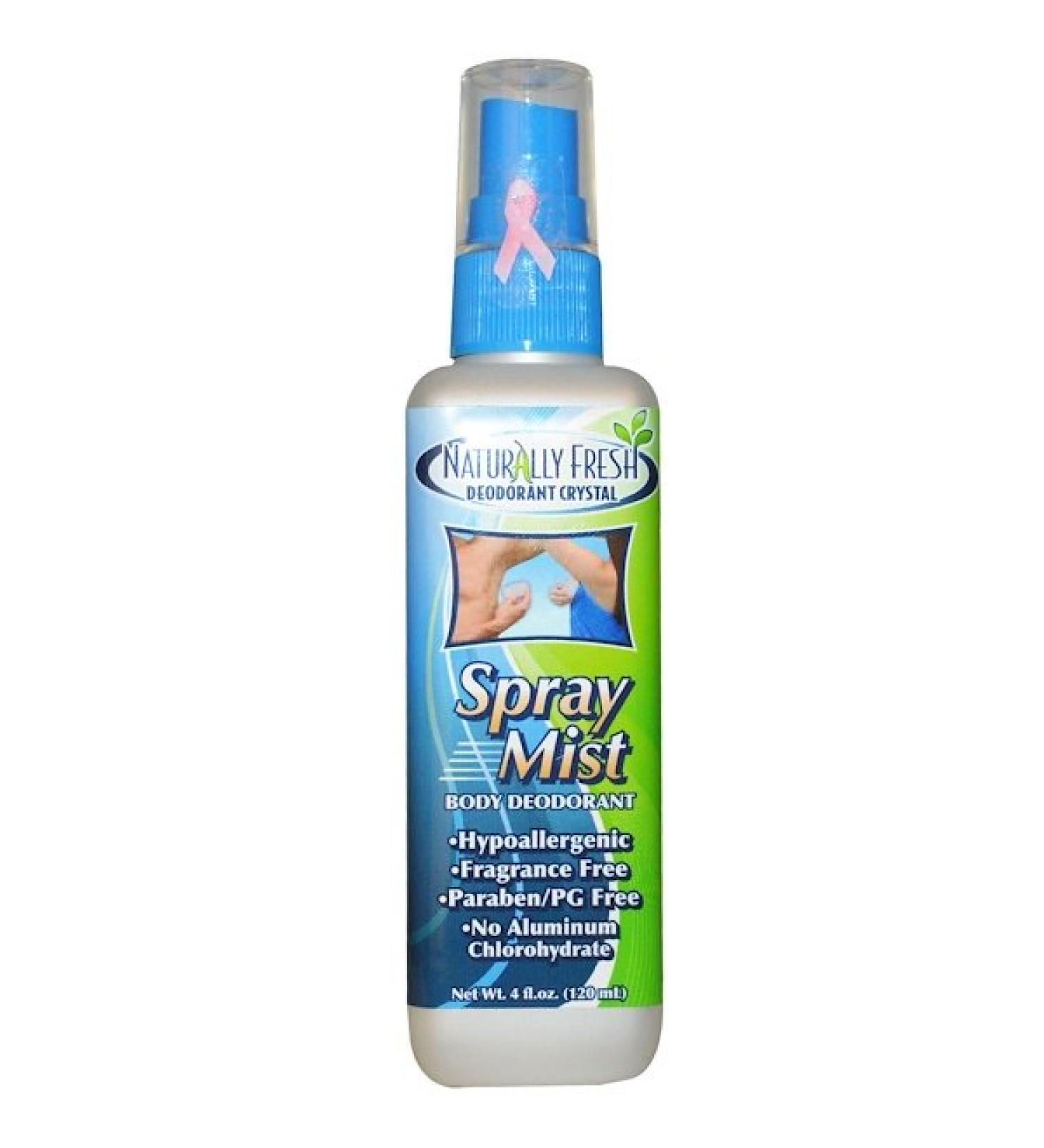 Naturally Fresh Spray Mist Body Deodorant 4 fl oz (120 ml)
