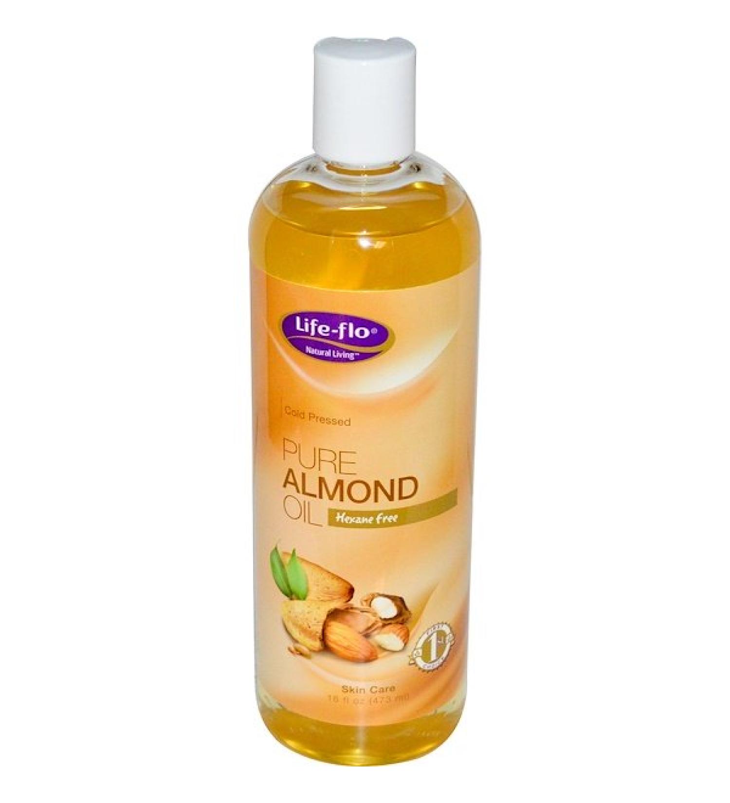 Life-flo Pure Almond Oil Skin Care 16 fl oz (473 ml)