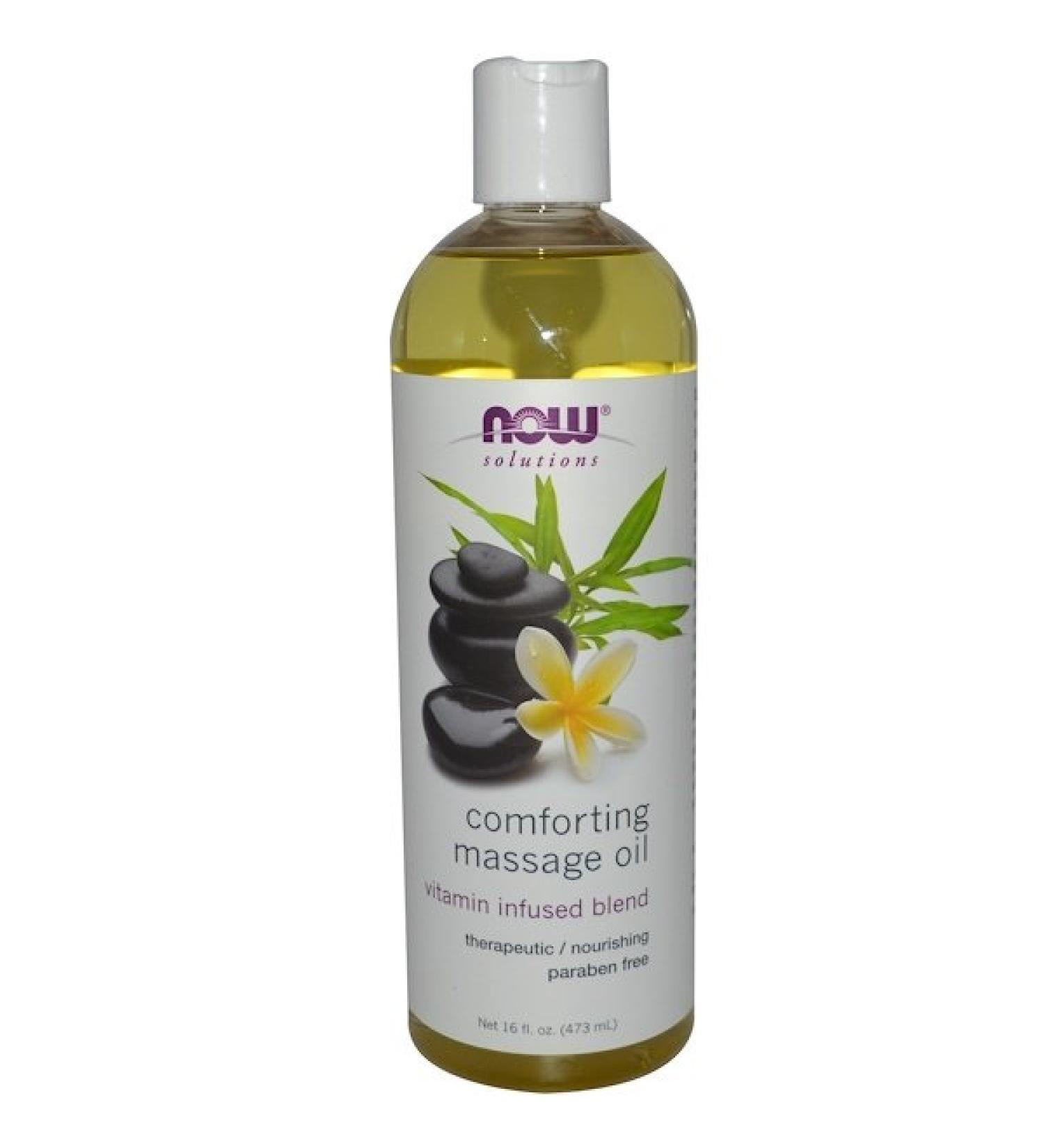 Now Foods Solutions Comforting Massage Oil 16 fl oz (473 ml)