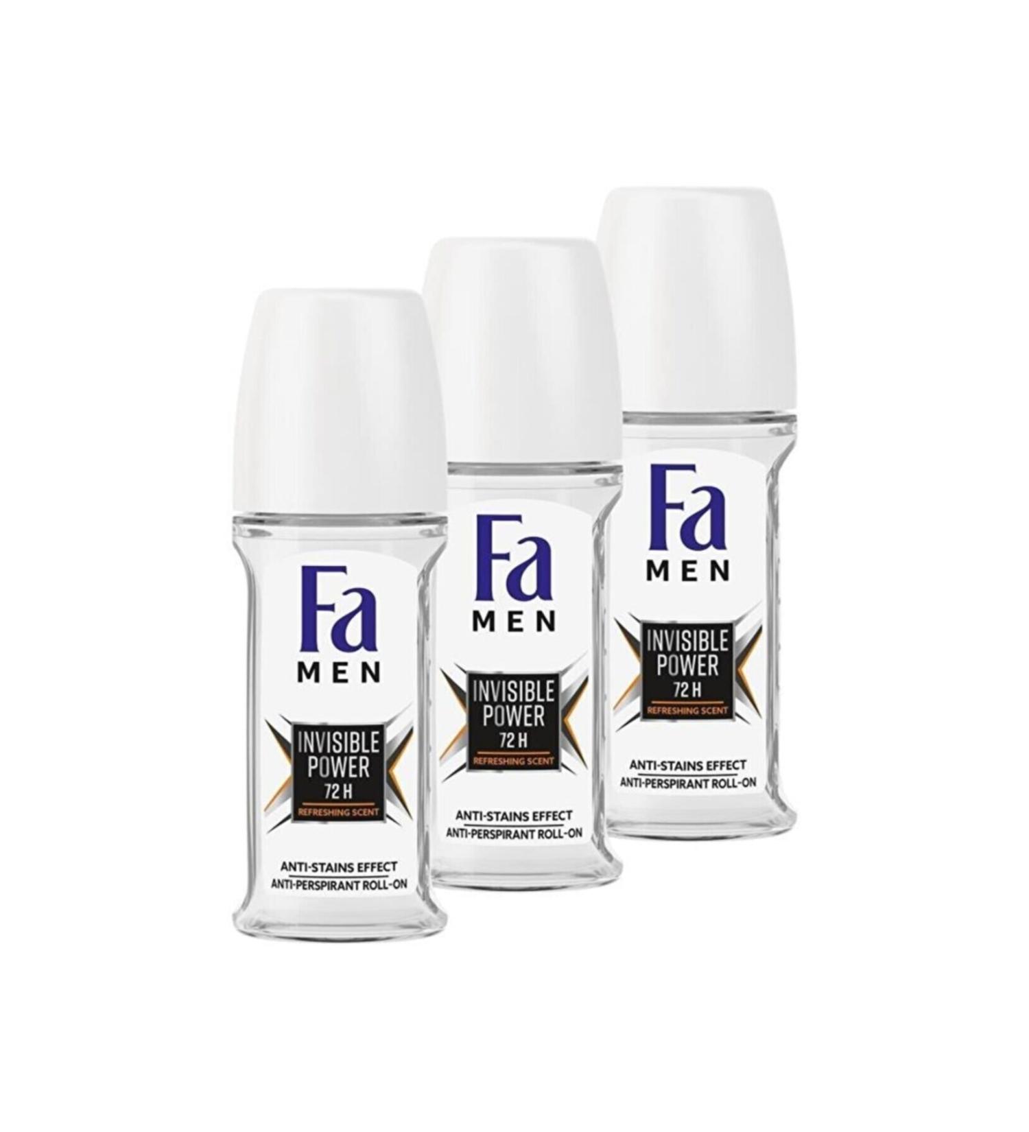 Fa Men Roll-on Invisible Power 50 Ml X 5 Pieces