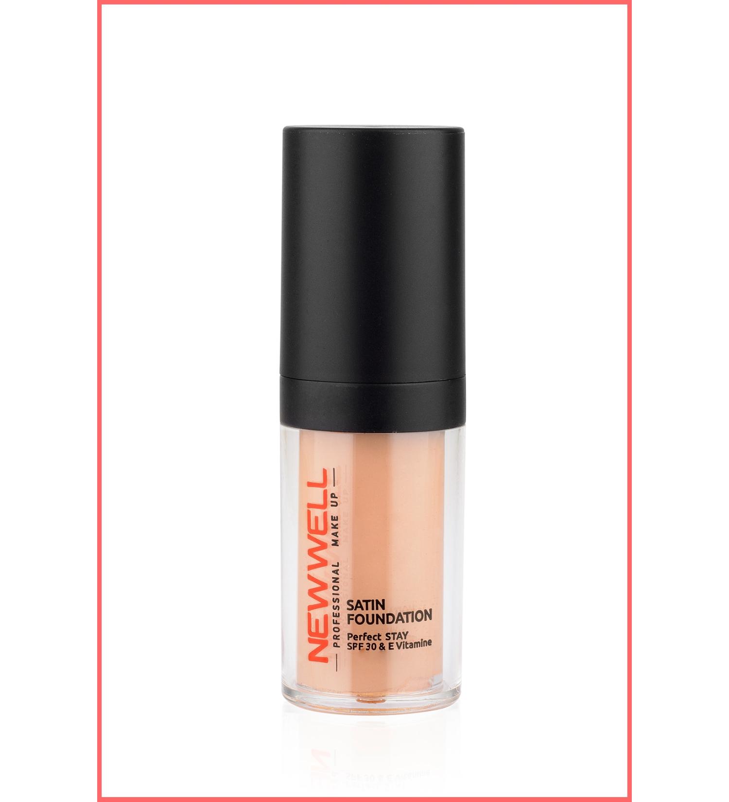 New Well Foundation - Satin Foundation No:04 40 ml 8680923320793