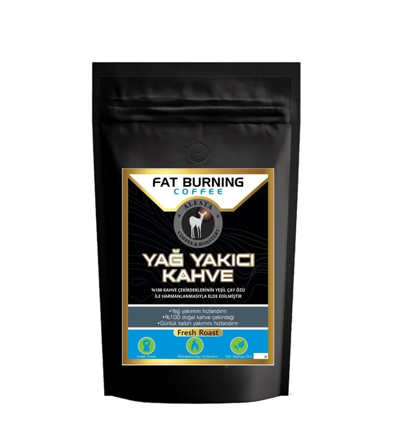 Alesta Coffee Fat Burner and Ground Filter Coffee 500 Gr - Buy Online on GoSupps.com