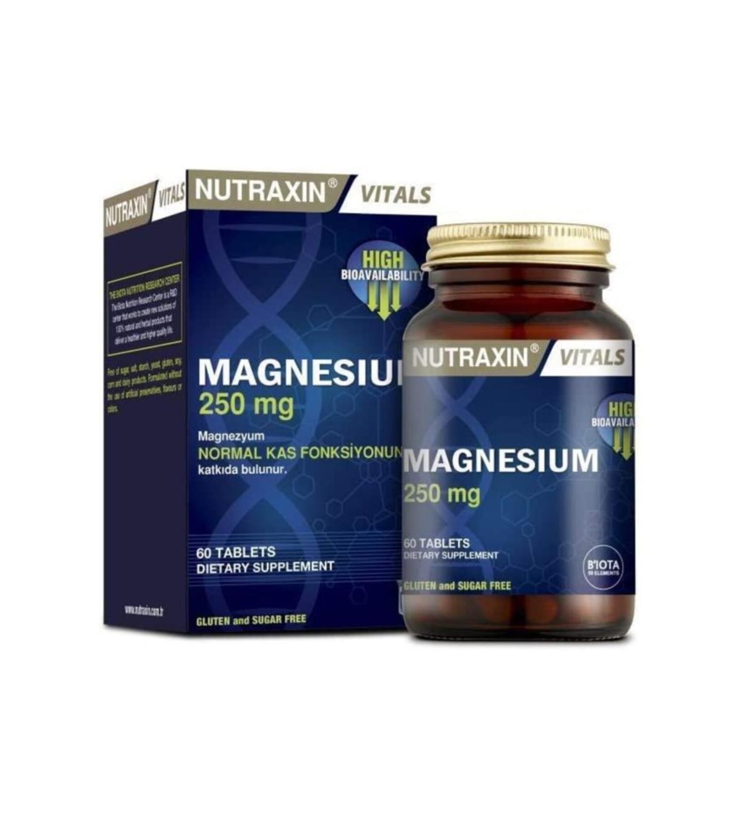 Nutraxin Nutraxin Magnesium 250 Mg Tablet