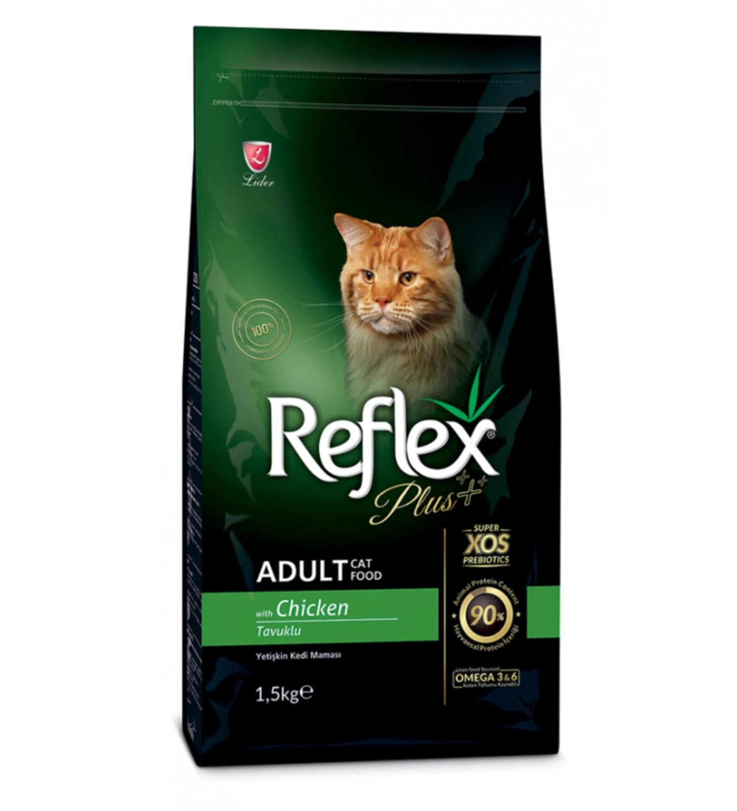 Reflex Plus Chicken Adult Cat Food 1.5 Kg
