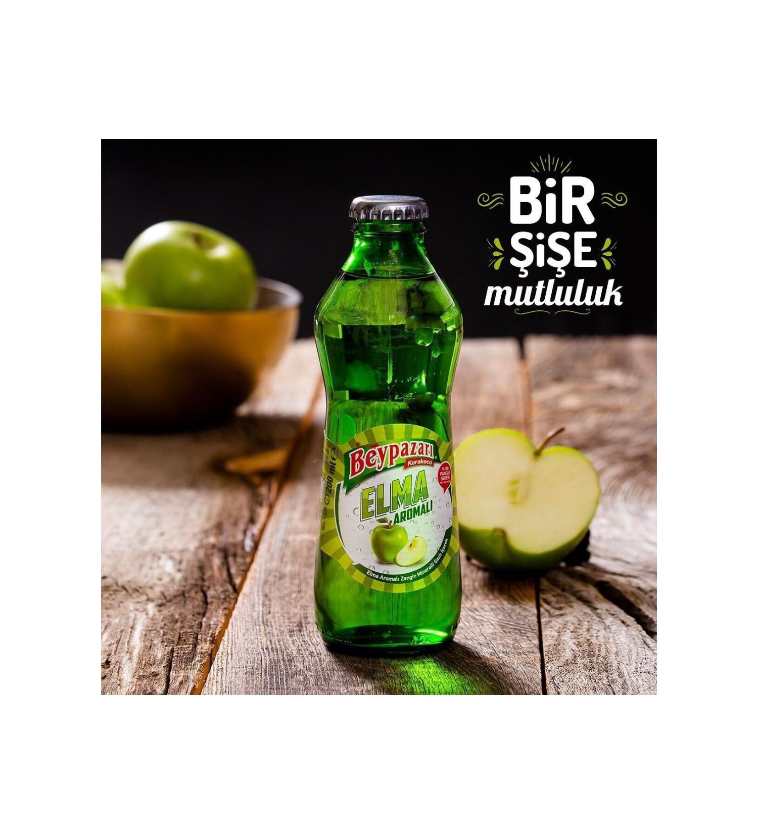 Beypazar Natural Mineral Water Apple Flavored 200 Ml 24 Bottles