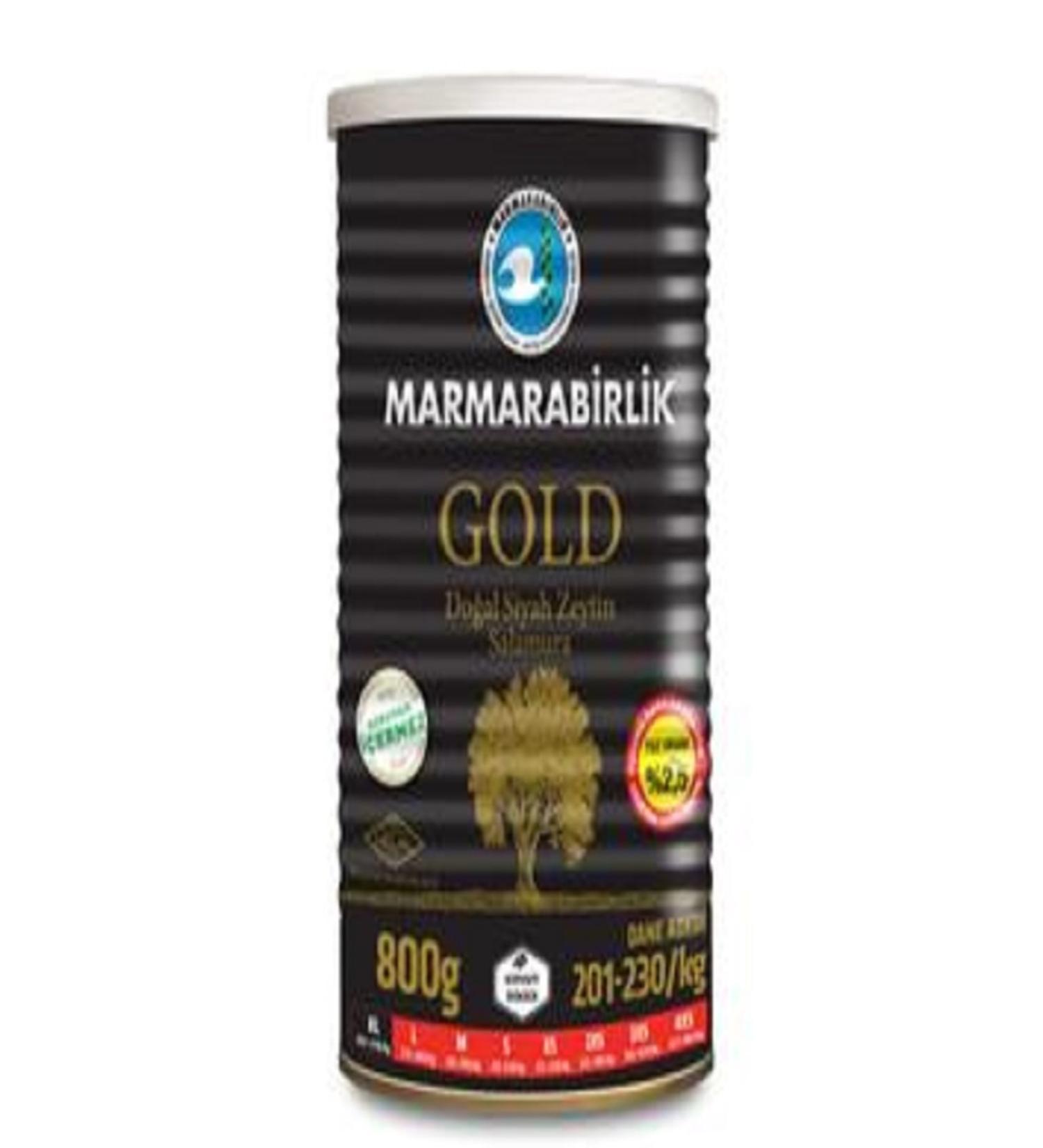Marmarabirlik Gold Xl Olive 800gr