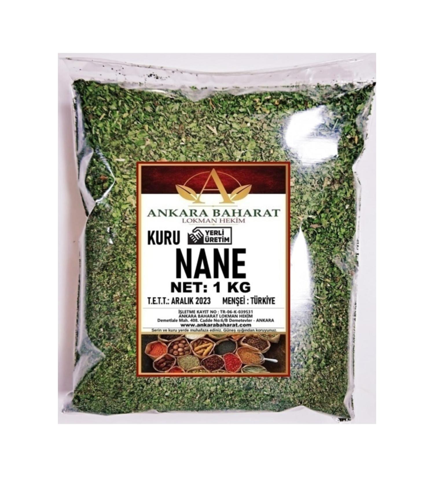 Ankara Spice Dried Mint 1 kg