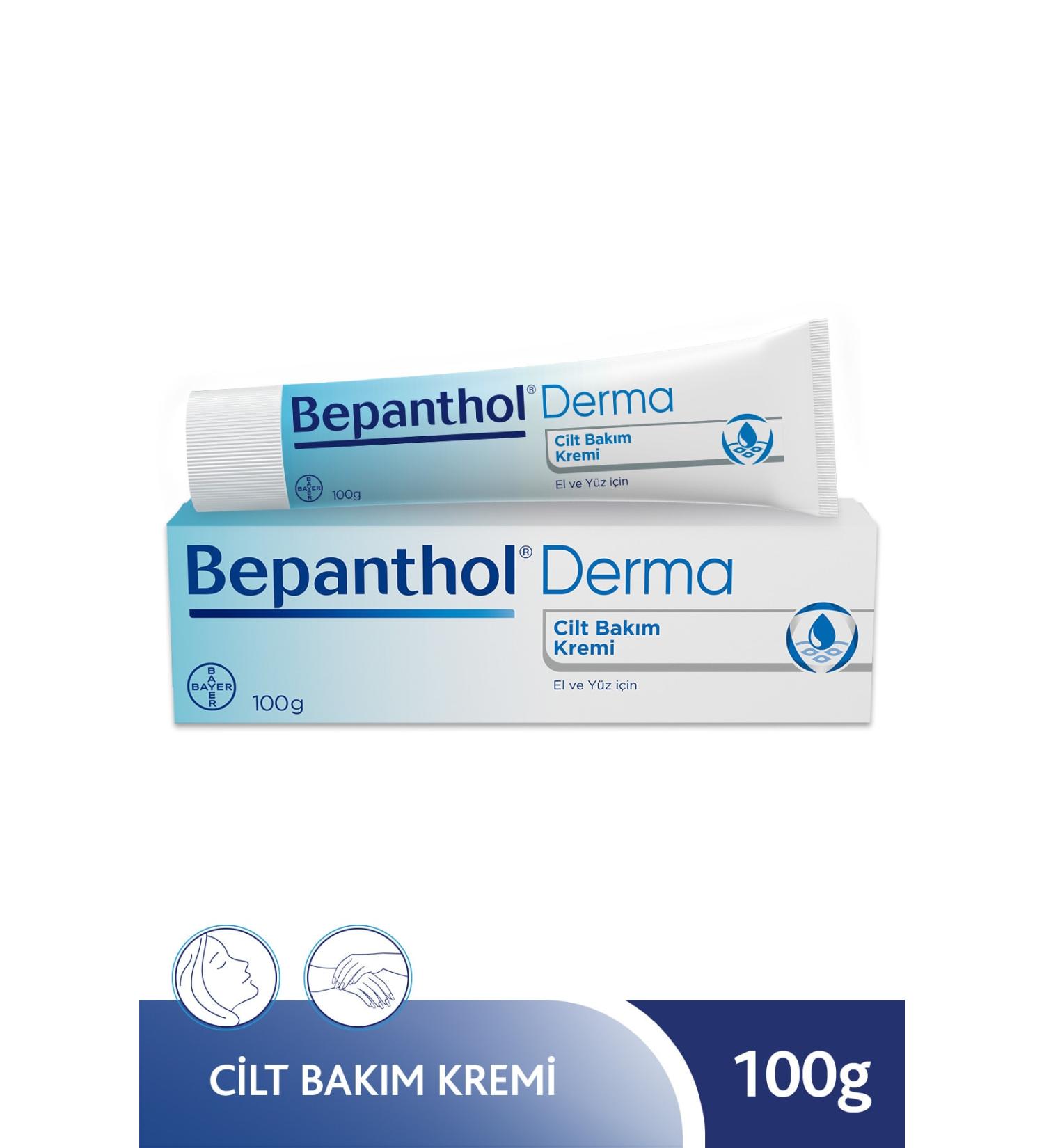 Bepanthol Skin Care Cream for Hand and Face 100 gr - Buy Online on GoSupps.com