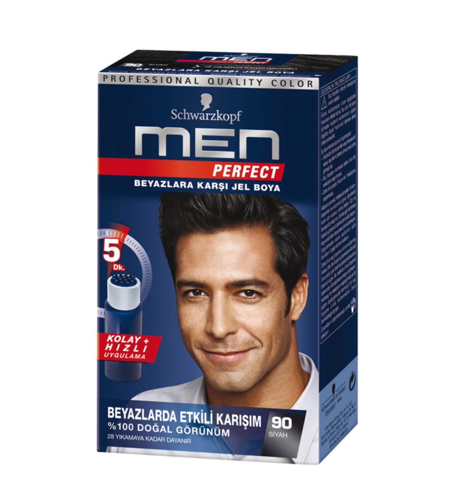 Schwarzkopf Perfect Men Hair Dye 90