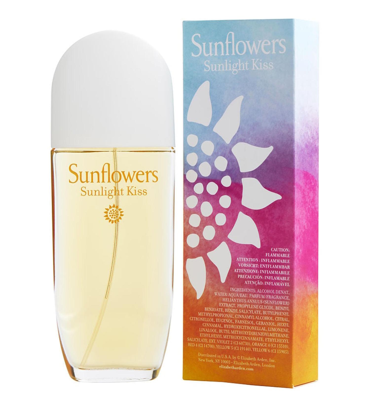 SUNFLOWERS SUNLIGHT KISS by Elizabeth Arden - EDT SPRAY 3.3 OZ - WOMEN
