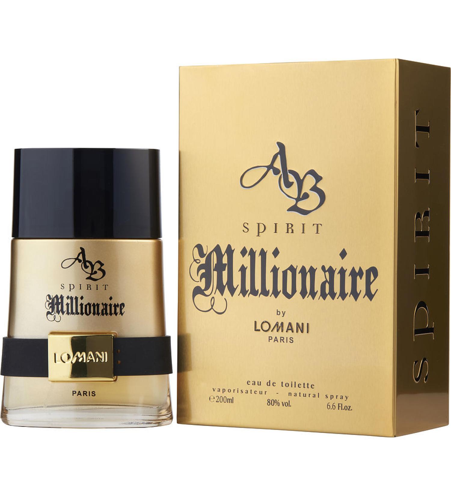 AB SPIRIT MILLIONAIRE by Lomani - EDT SPRAY 6.6 OZ - MEN