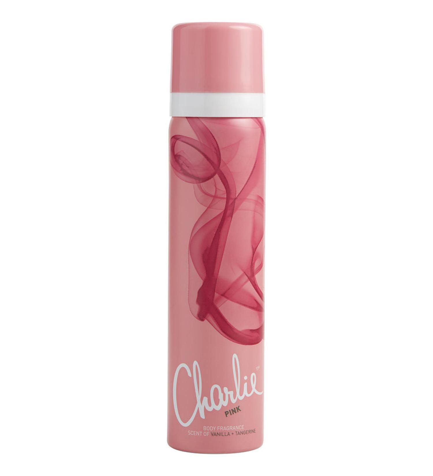 CHARLIE PINK by Revlon - BODY SPRAY 2.5 OZ - WOMEN