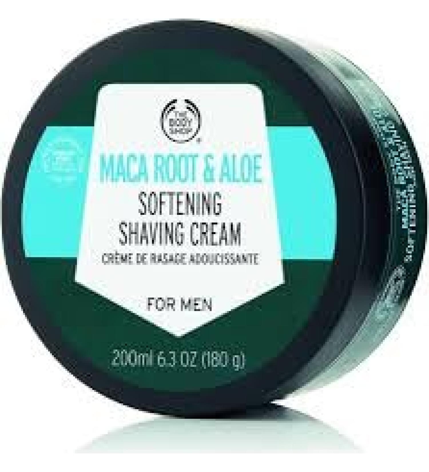 The Bod.dy Shop Maca Root & Aloe Softening Shaving Cream For Men - Buy Online on GoSupps.com