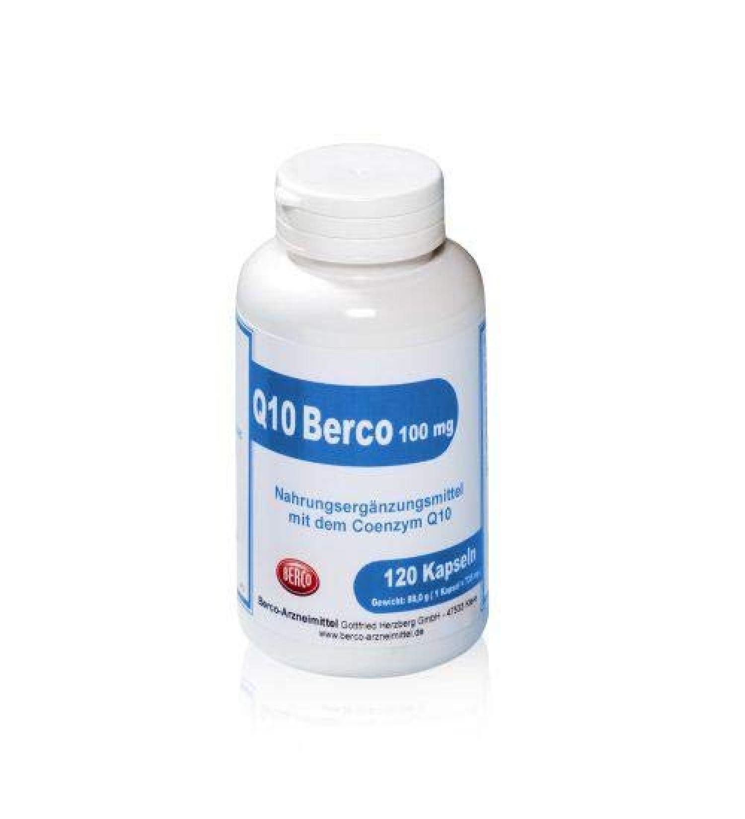 Q10 BERCO 100 mg capsules 120 st capsules