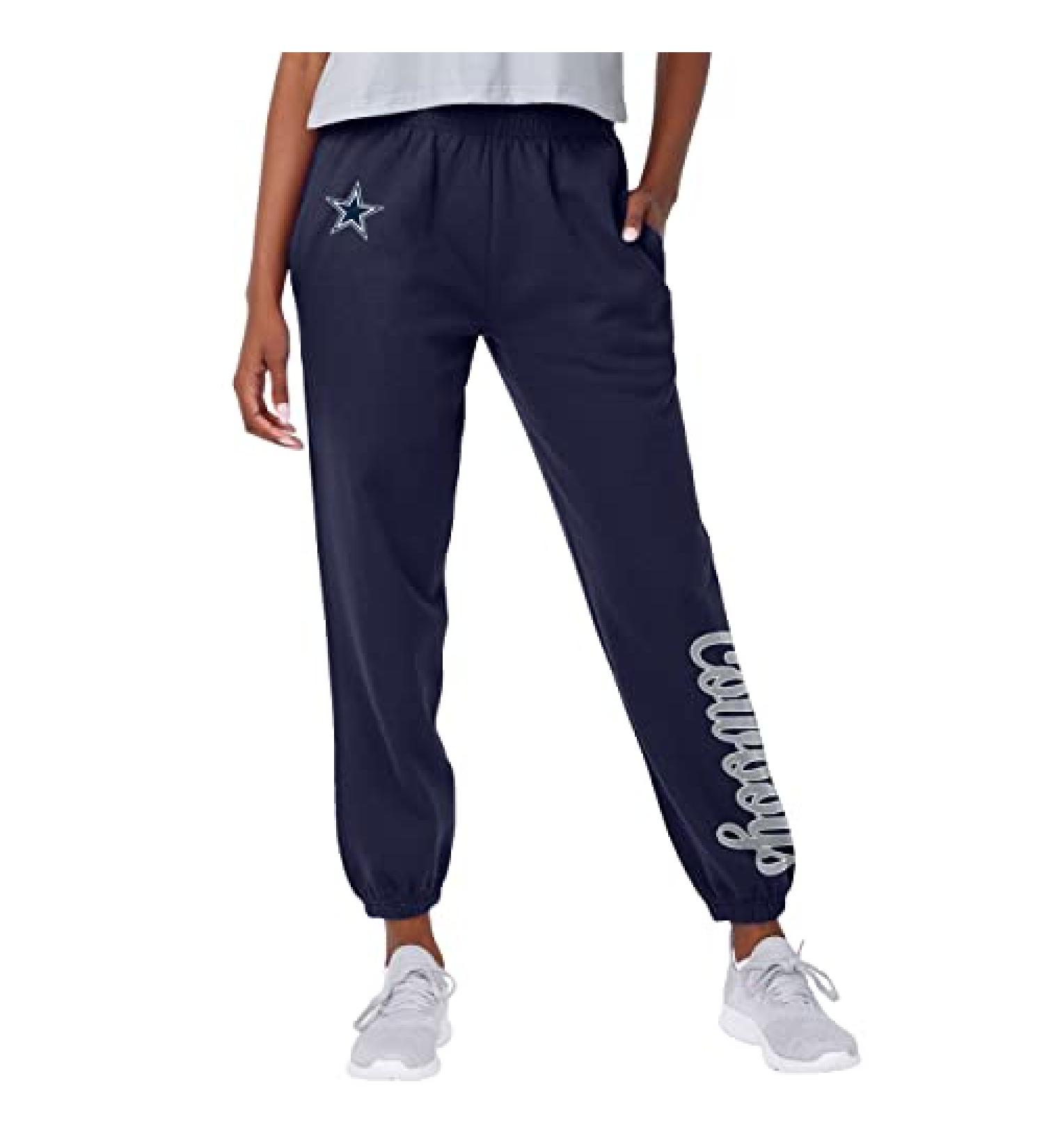 FOCO Dallas Cowboys Women's NFL Logo Sweatpants - Medium, Team Color - Buy Online on GoSupps.com