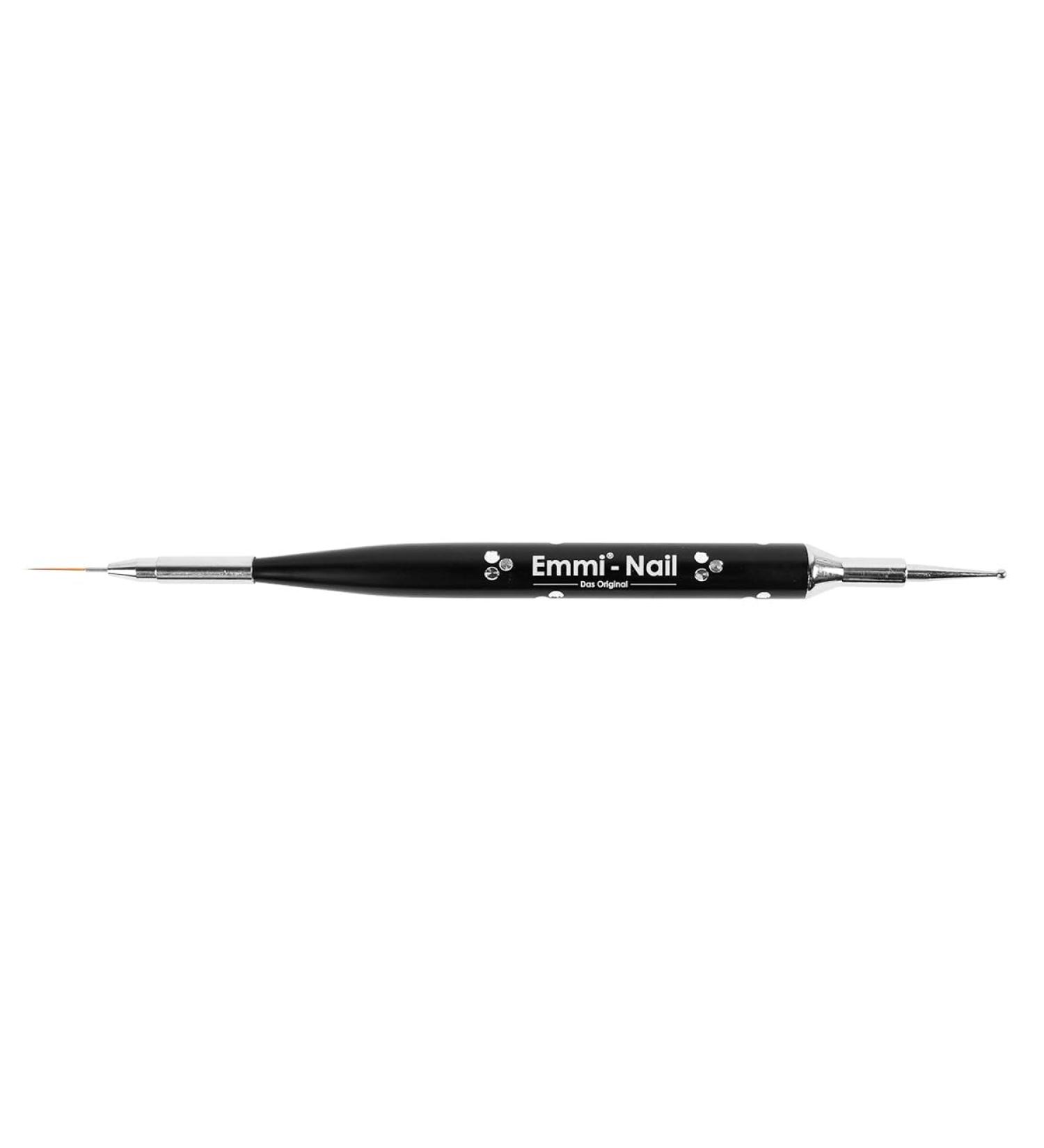 Emmi Nail 2in1 Dotting Tool & Nail Art Brush - Precision Nail Art Painting Tool for Detailed Designs - Buy Online on GoSupps.com