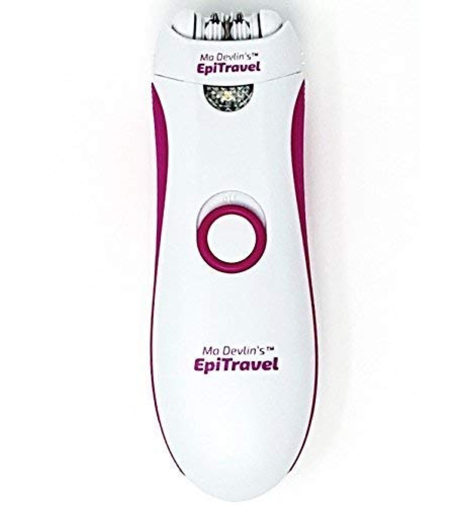 Ma Devlin Epi Travel Slim Compact Epilator (Pink) - Up to 6 Weeks Hair Removal from the Root - Buy Online on GoSupps.com