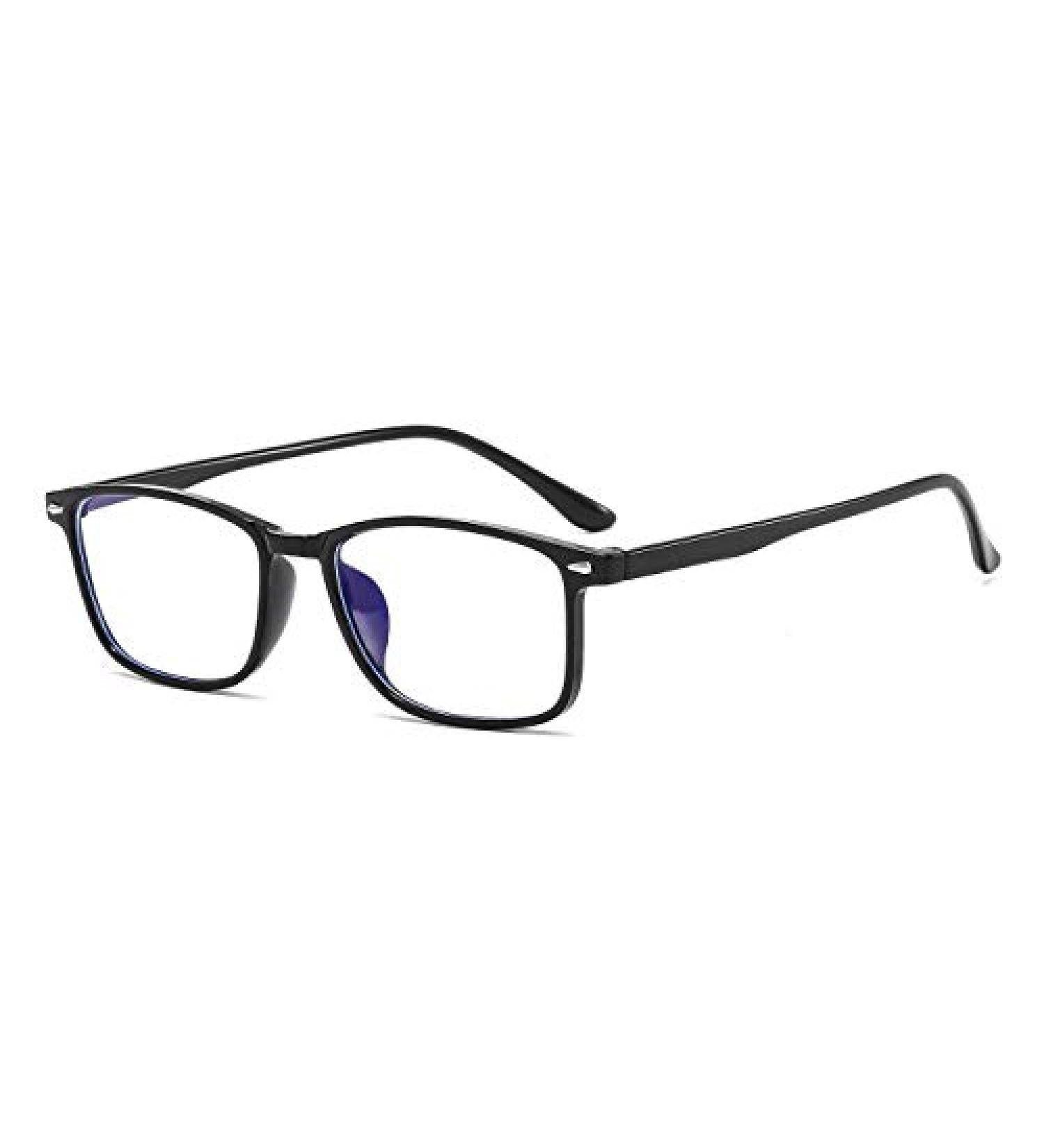 Suertree Blue Light Filter Glasses - Lightweight Myopia Glasses for Men & Women - Stylish Nearsighted Black Specs -1.0 Diopter - Buy Online on GoSupps.com